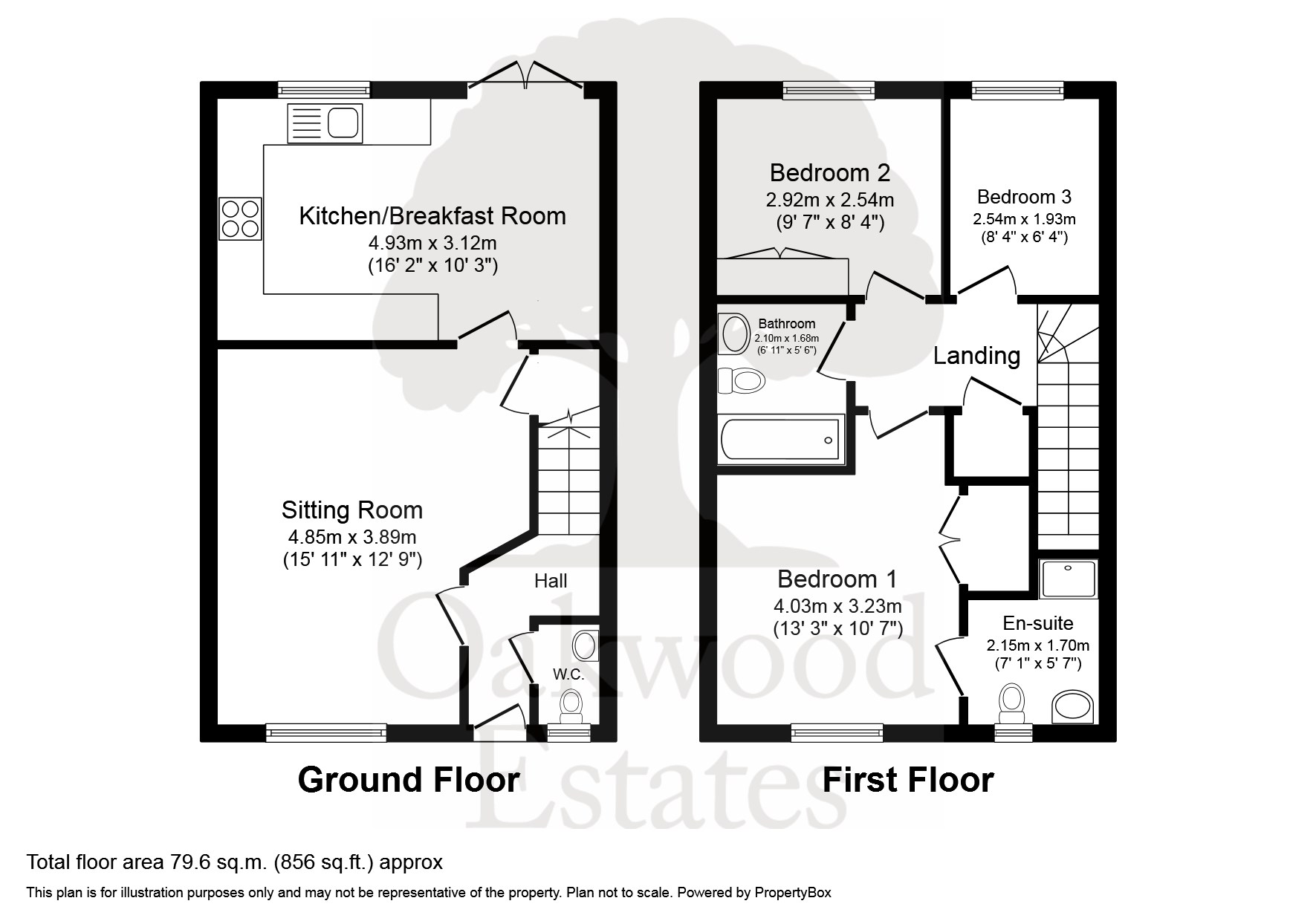 3 bed end of terrace house for sale in Franklins, Maple Cross - Property Floorplan