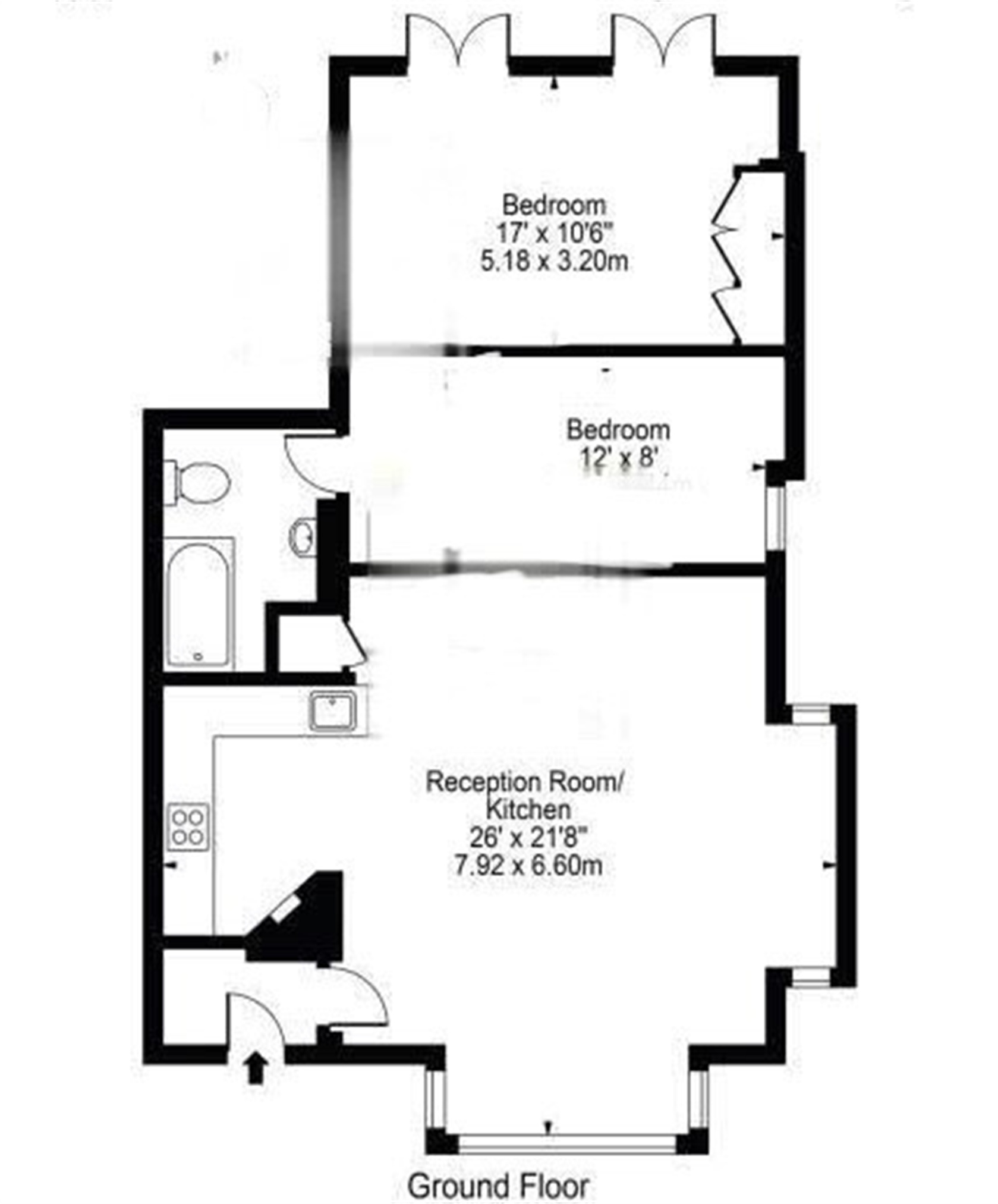 2 bed flat to rent in Southlea Road, Datchet - Property Floorplan