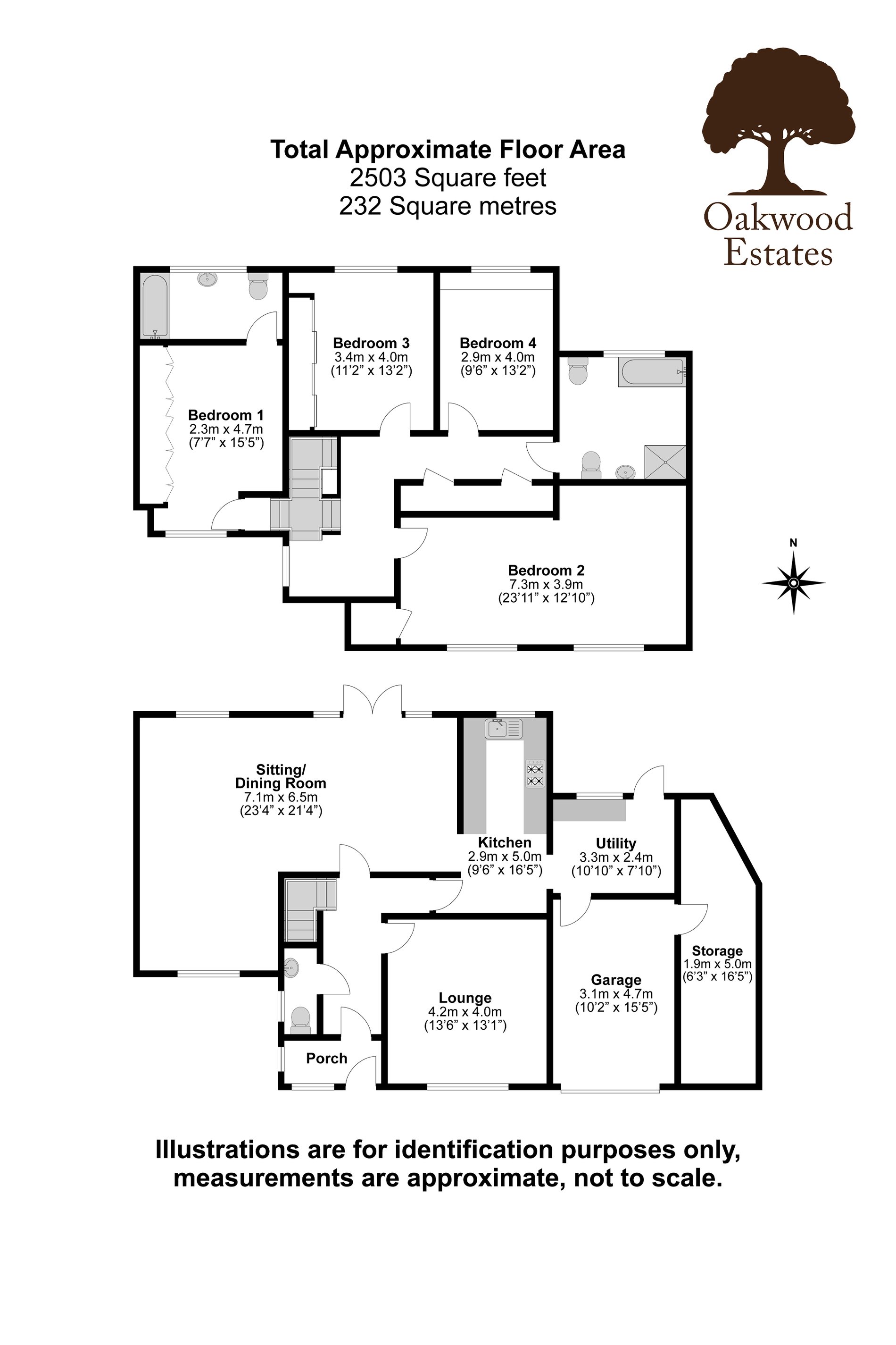 4 bed detached house for sale in Park Lane, Langley - Property Floorplan