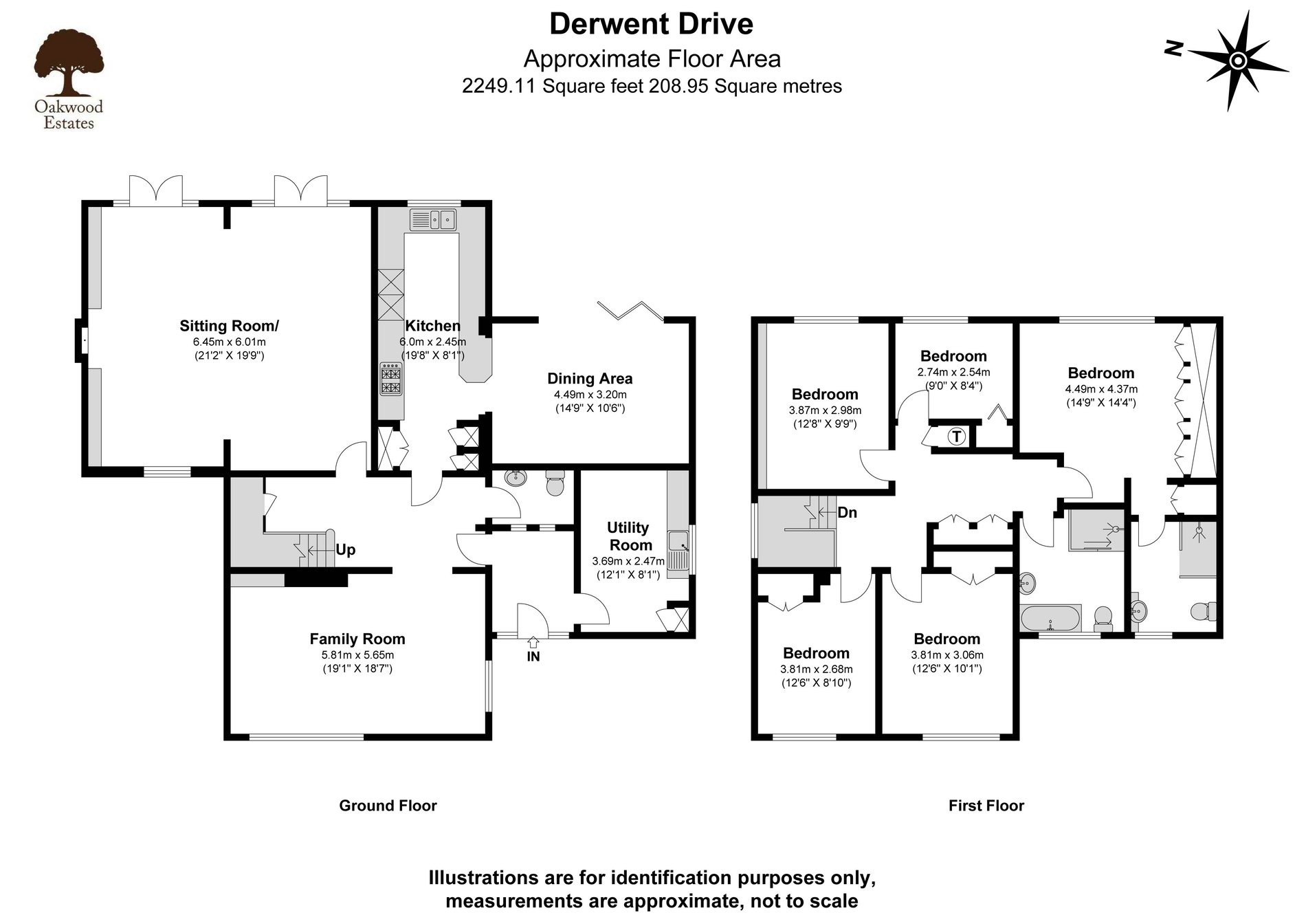 5 bed detached house for sale in Derwent Drive, Maidenhead - Property Floorplan