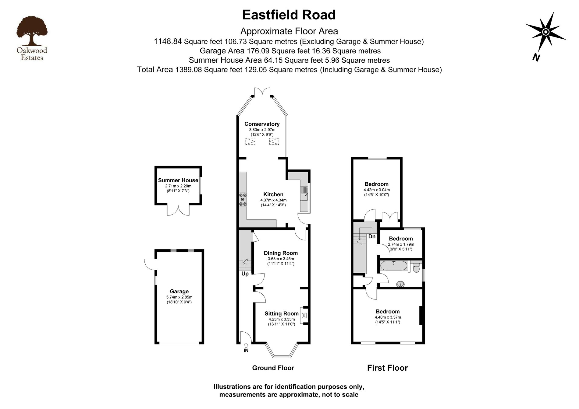 3 bed detached house for sale in Eastfield Road, Burnham - Property Floorplan