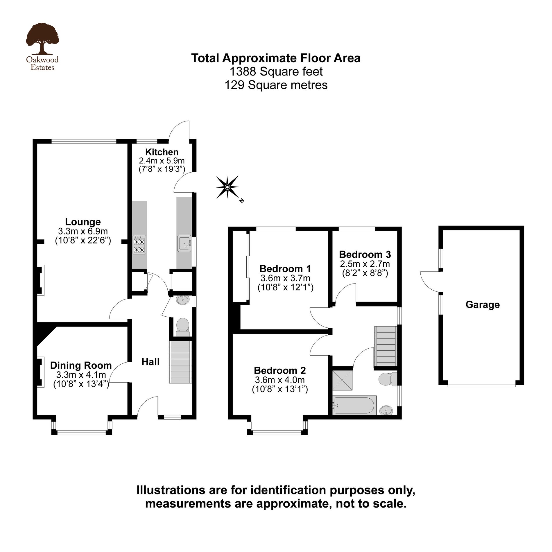 4 bed semi-detached house for sale in Windsor Road, Maidenhead - Property Floorplan
