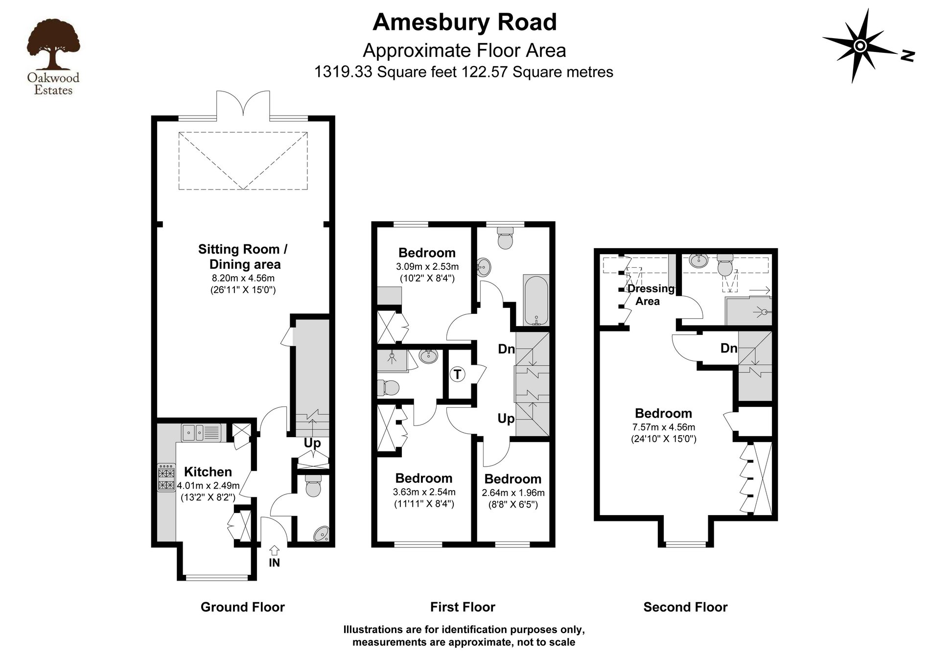 4 bed town house for sale in Amesbury Road, Cippenham - Property Floorplan