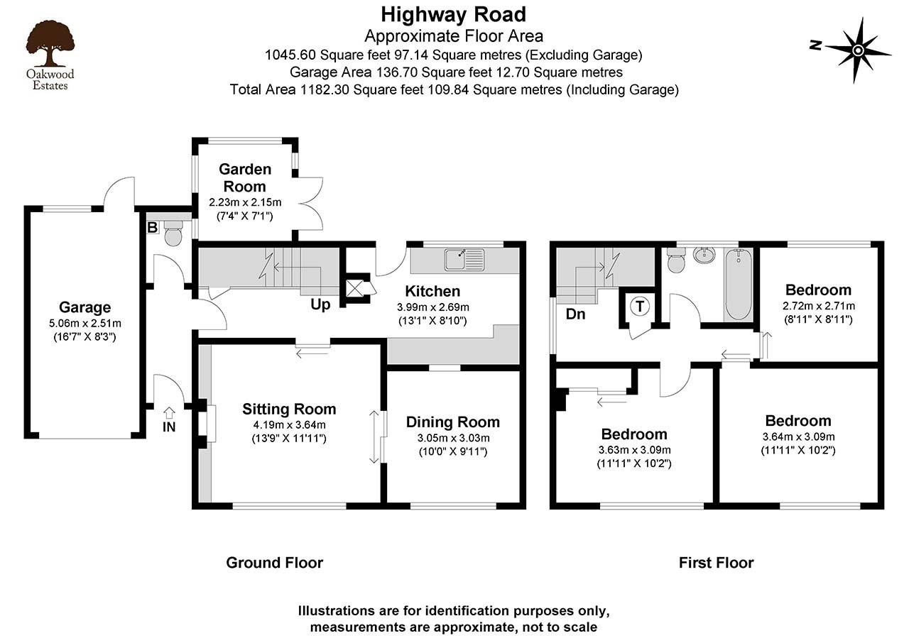 3 bed semi-detached house for sale in Highway Road, Maidenhead - Property Floorplan