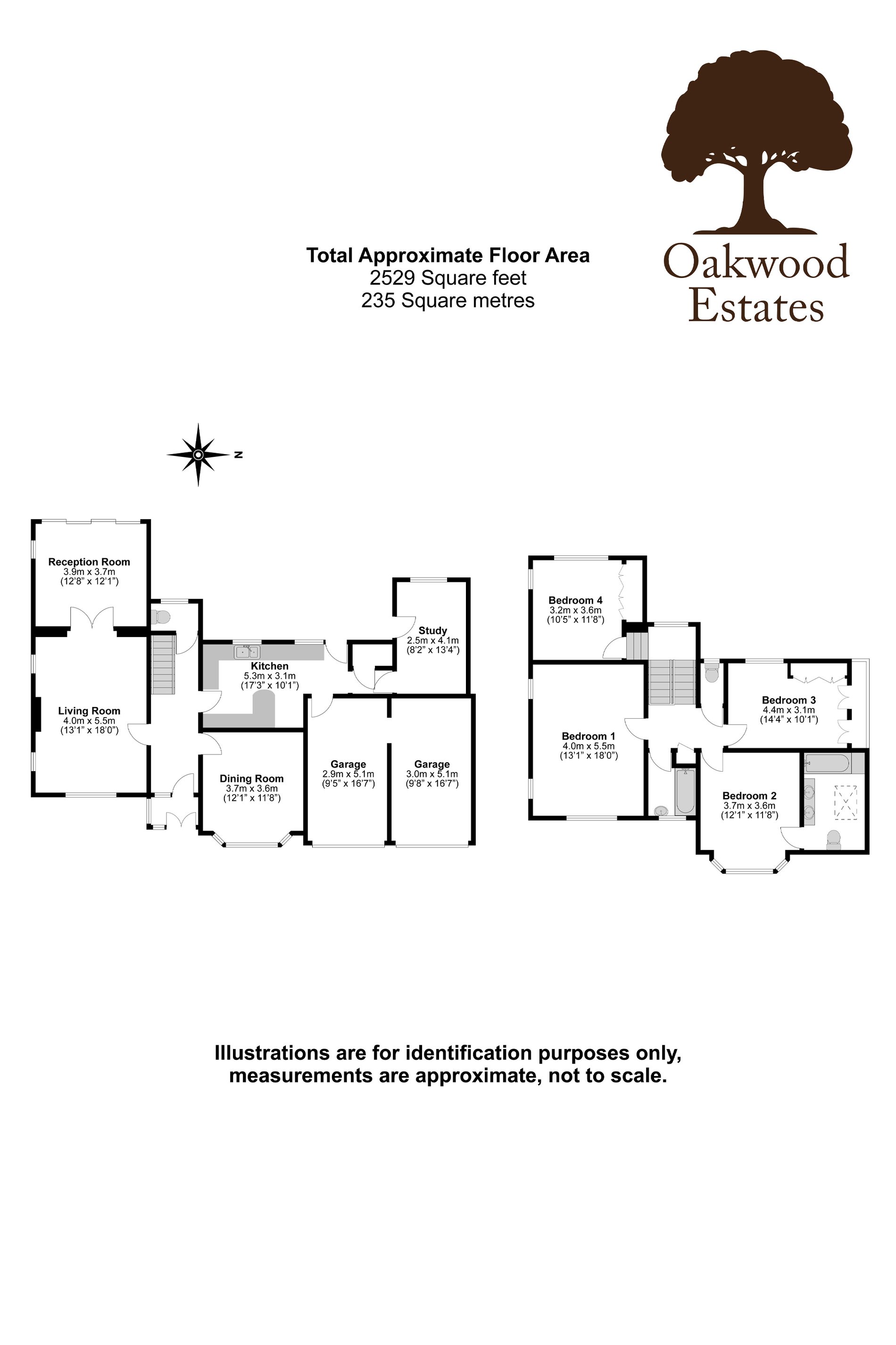 4 bed detached house for sale in Altwood Close, Maidenhead - Property Floorplan