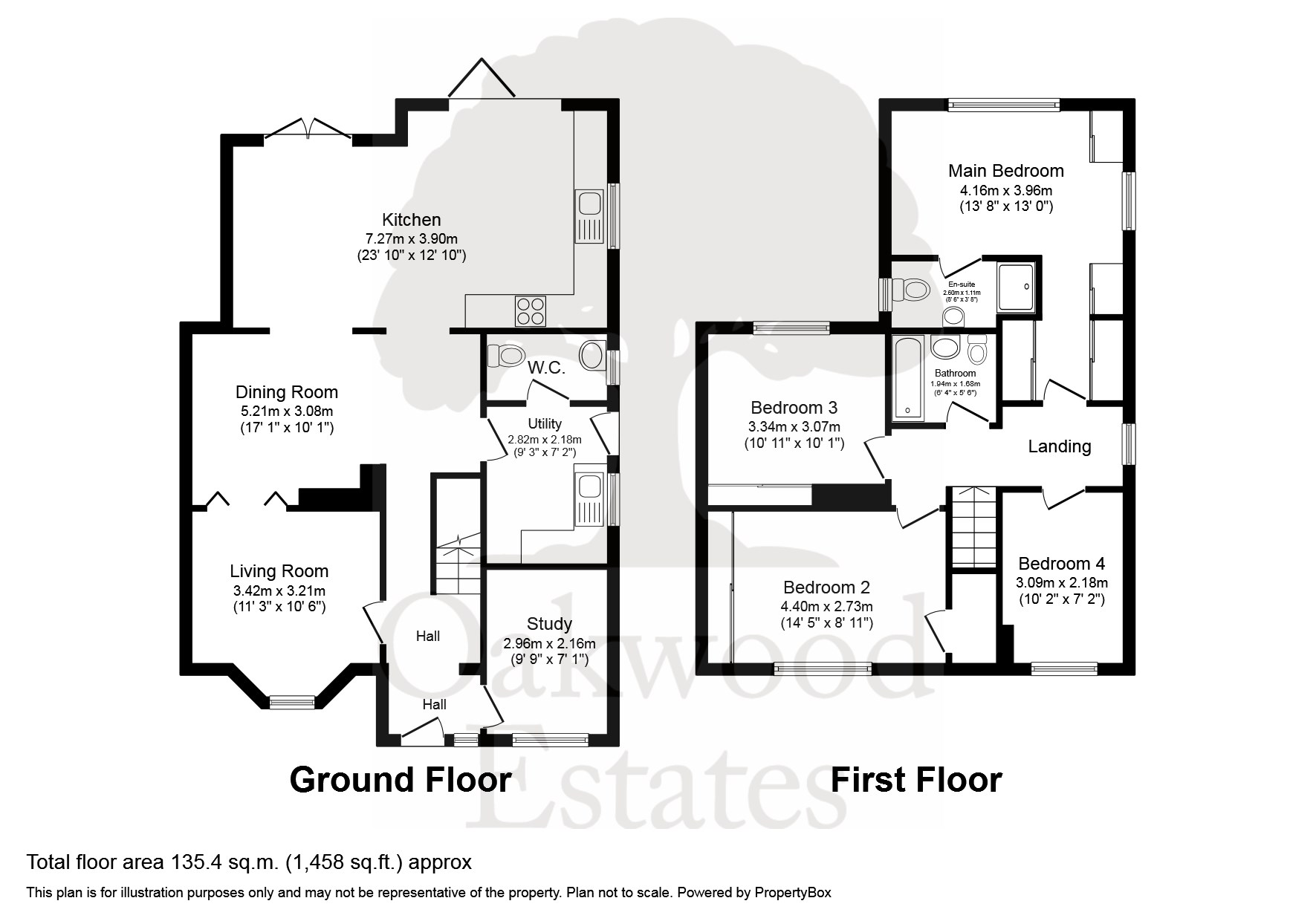 4 bed semi-detached house for sale in Penn Drive, Denham Green - Property Floorplan