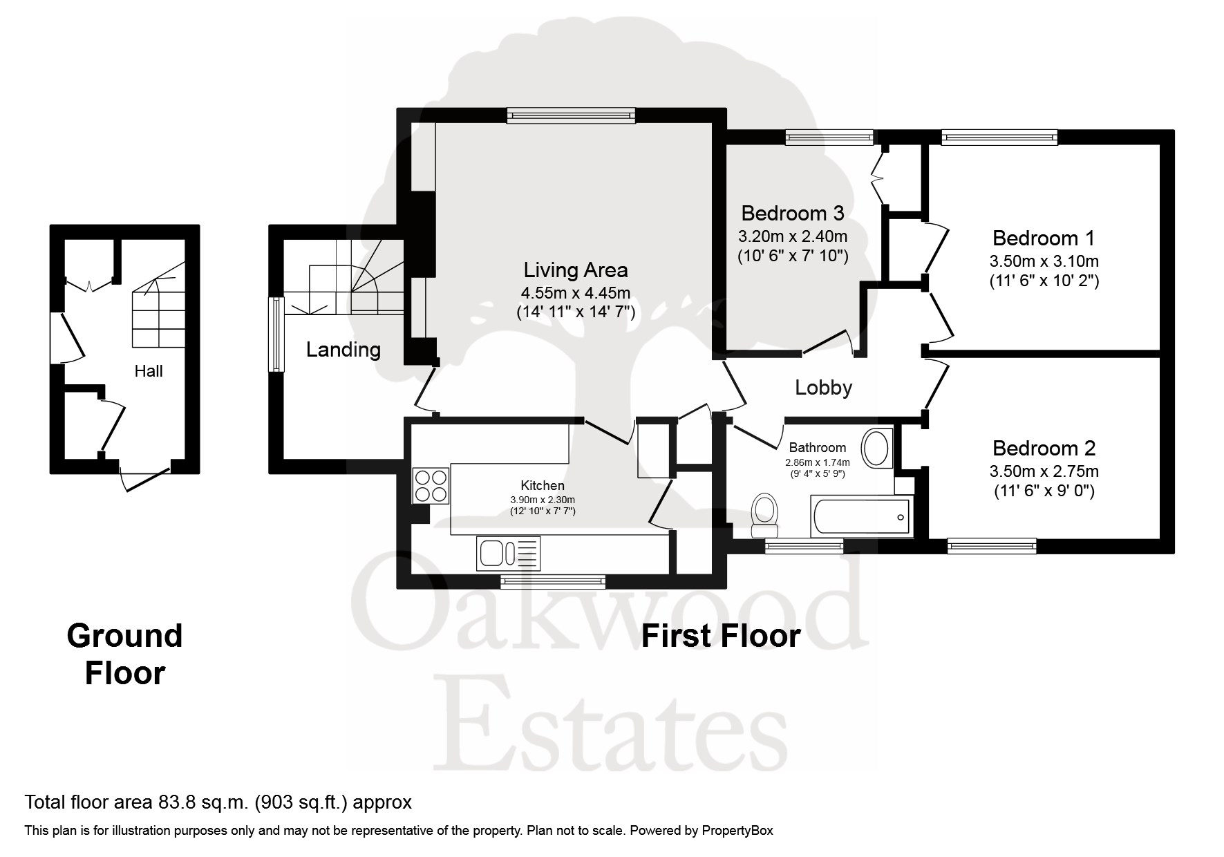 3 bed maisonette to rent in Fairfield Avenue, Datchet - Property Floorplan