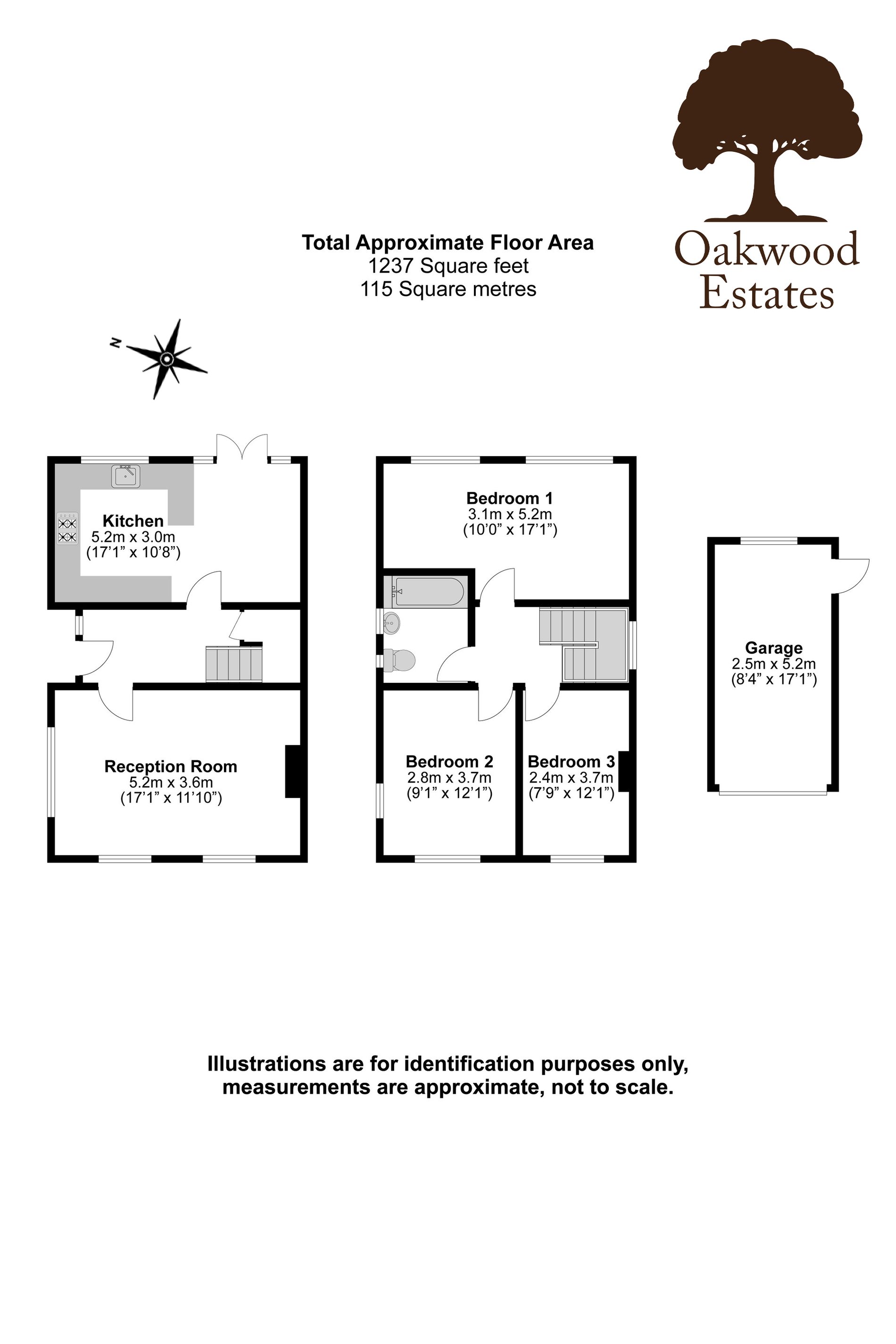 3 bed detached house for sale in Royle Close, Chalfont St Peter - Property Floorplan