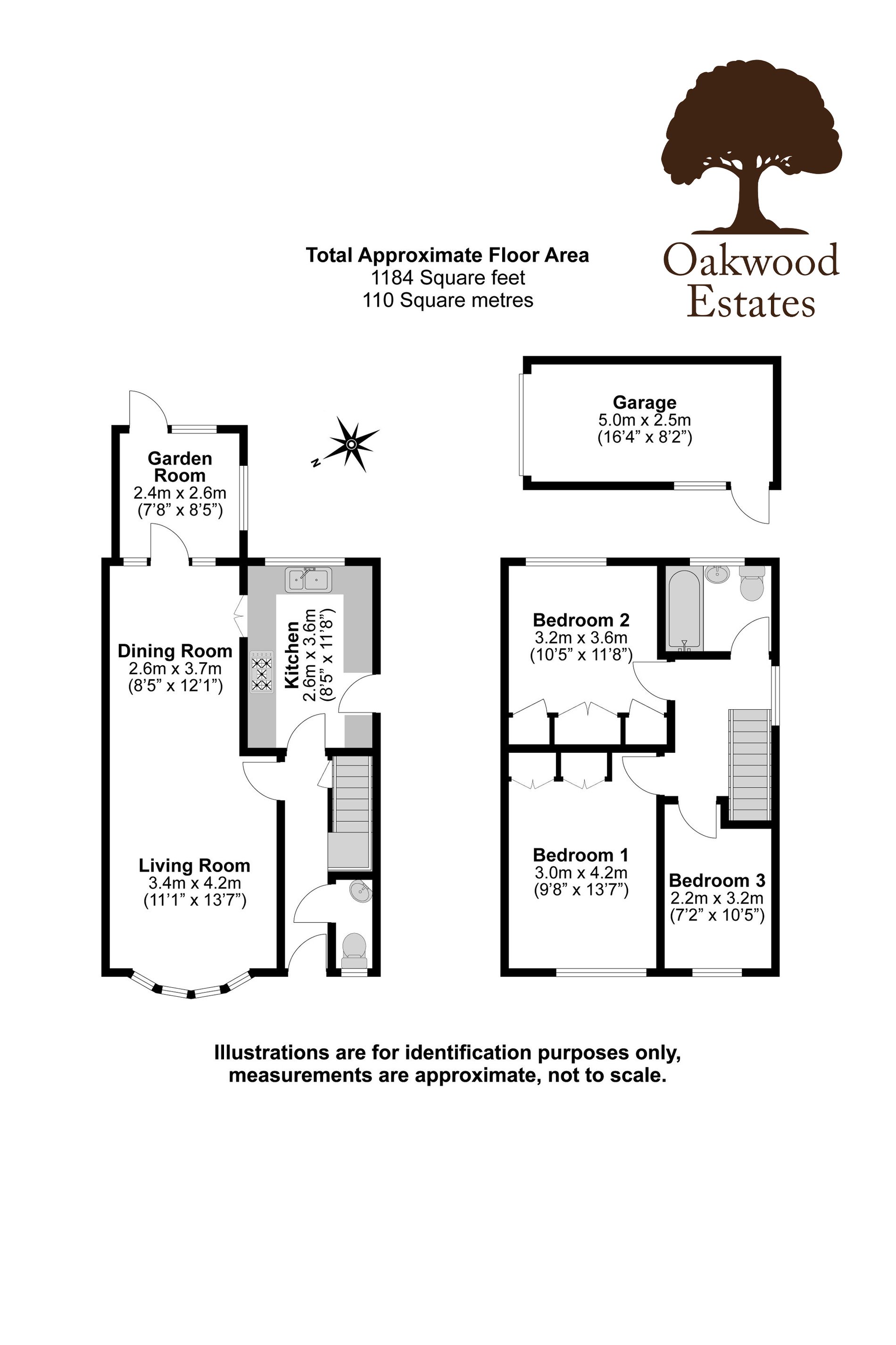 3 bed semi-detached house for sale in Courthouse Road, Maidenhead - Property Floorplan