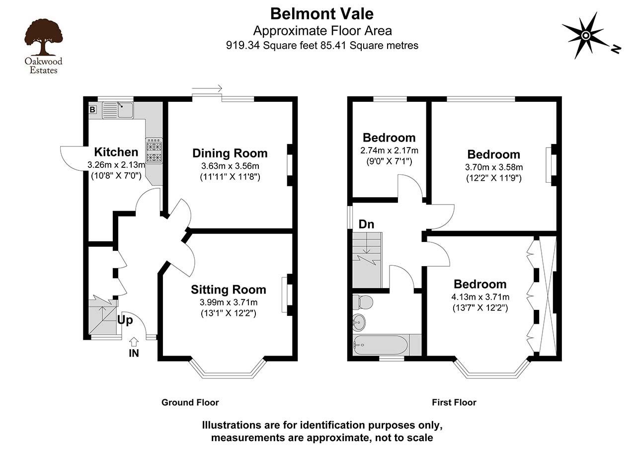3 bed detached house for sale in Belmont Vale, Maidenhead - Property Floorplan