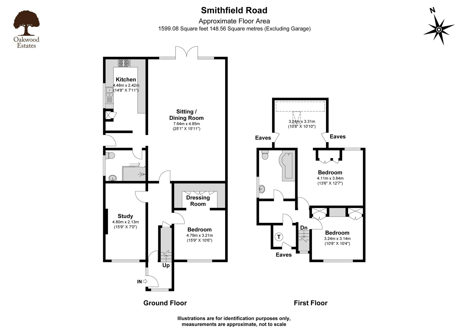 3 bed semi-detached house for sale in Smithfield Road, Maidenhead - Property Floorplan