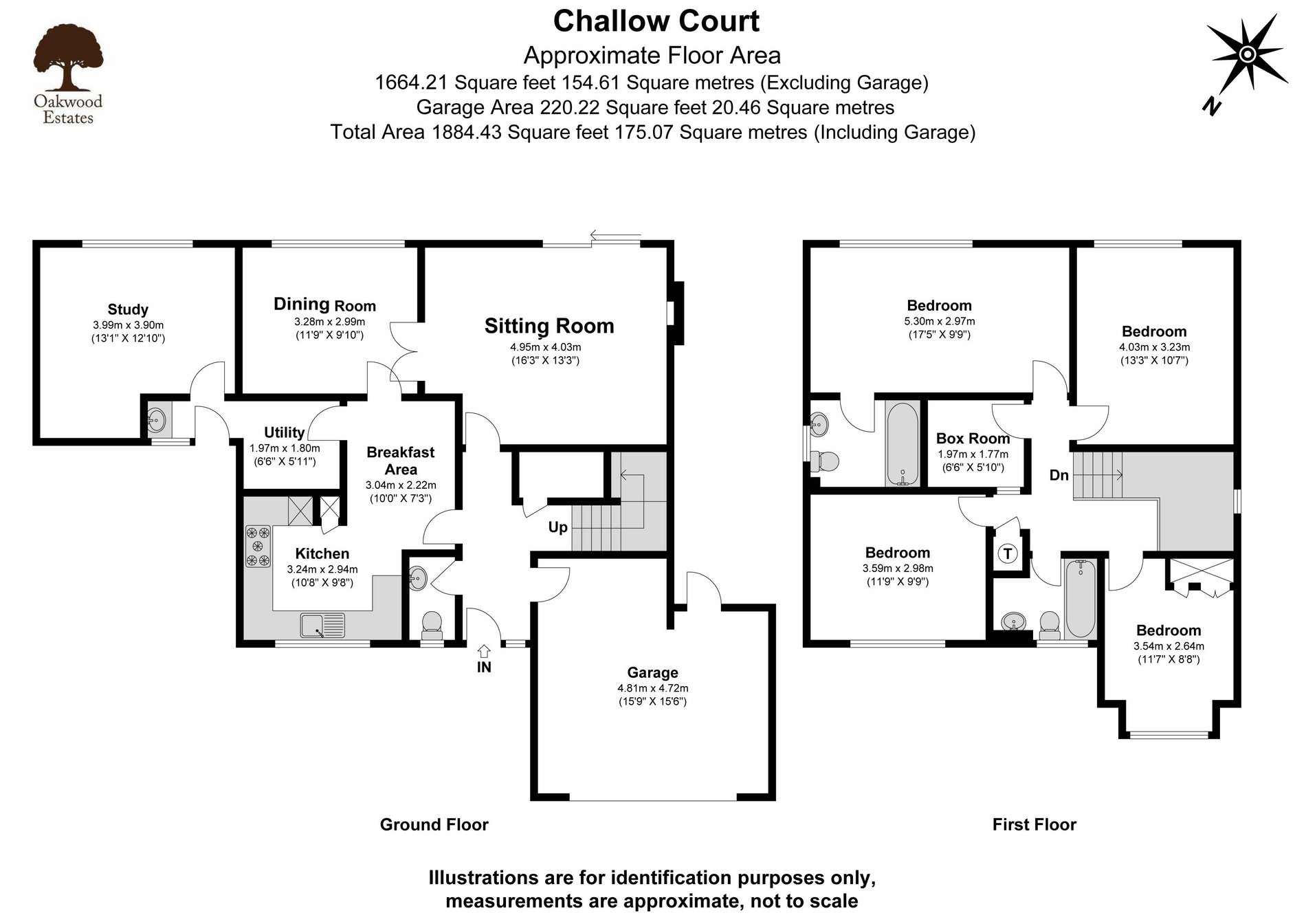 4 bed detached house for sale in Challow Court, Maidenhead - Property Floorplan