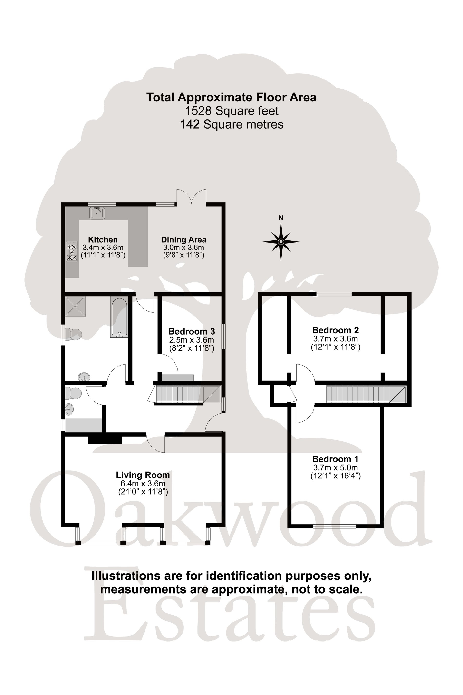 3 bed detached bungalow for sale in Castle Avenue, Datchet - Property Floorplan