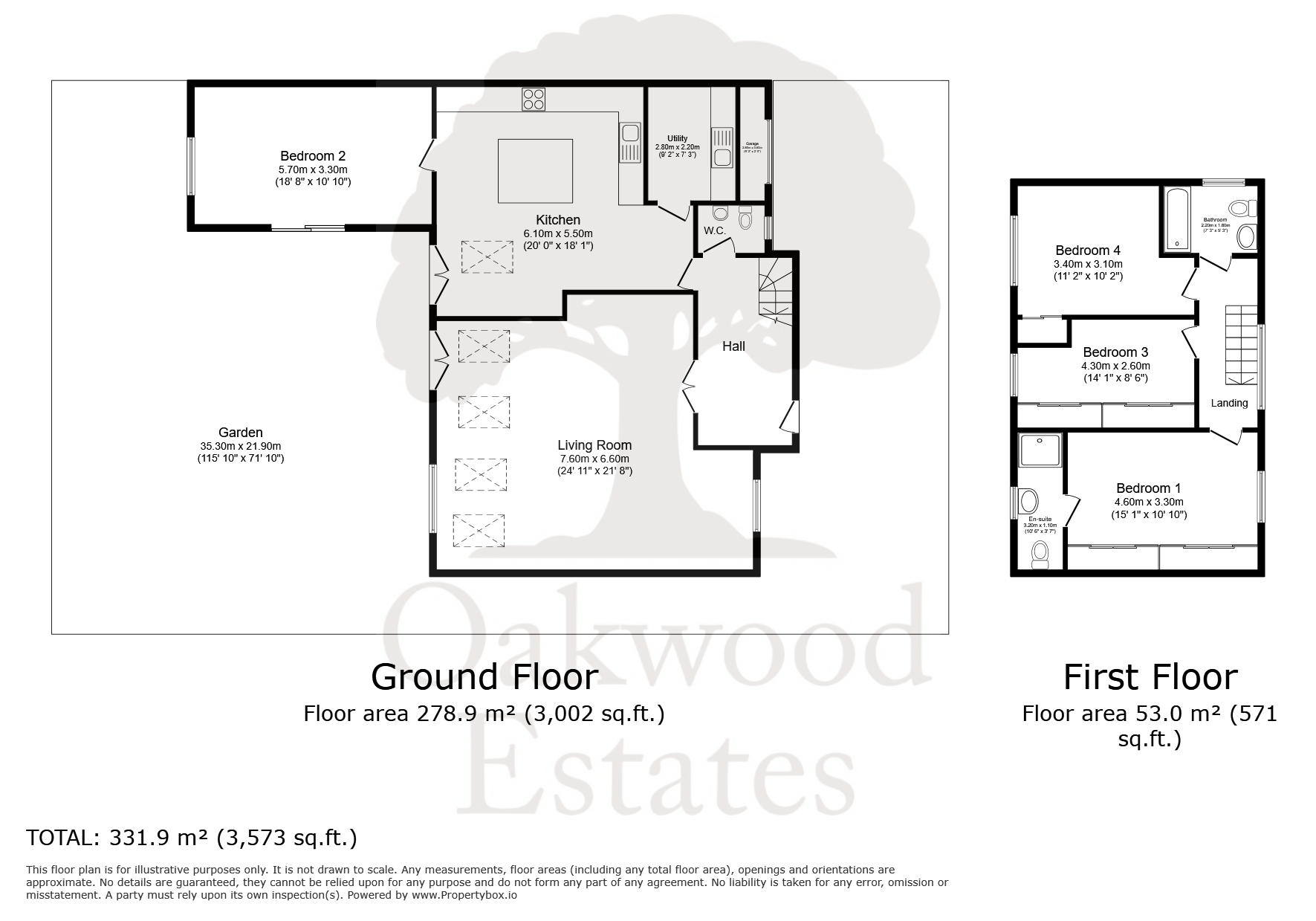 3 bed detached house for sale in Wood Lane Close, Iver - Property Floorplan
