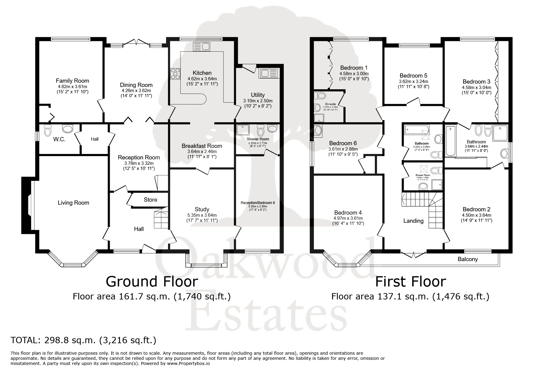 6 bed detached house to rent in Bulstrode Way, Gerrards Cross - Property Floorplan
