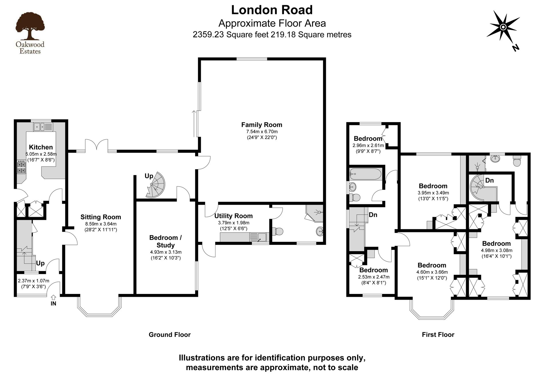 6 bed detached house for sale in London Road, Langley - Property Floorplan