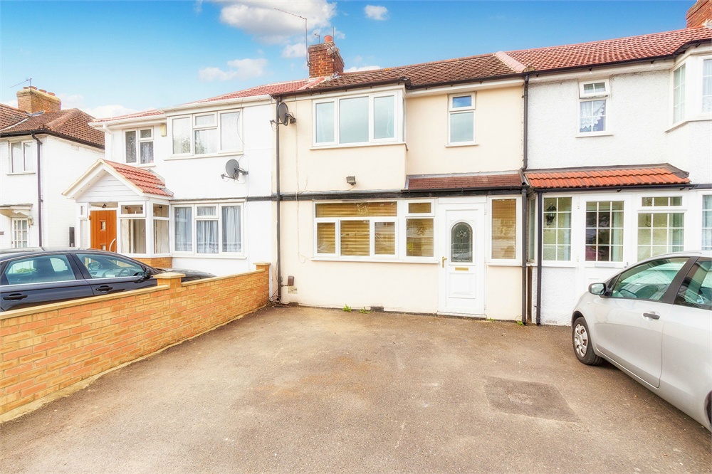 **VIDEO TOUR IS AVALIABLE**<br/>BEAUTIFULLY PRESENTED AND EXTENDED three bedroom terraced house with parking for two cars, REFITTED KITCHEN AND BATHROOM, situated with superb access to West Drayton train station M4 and M25 motorways and Heathrow airport. Available Now!