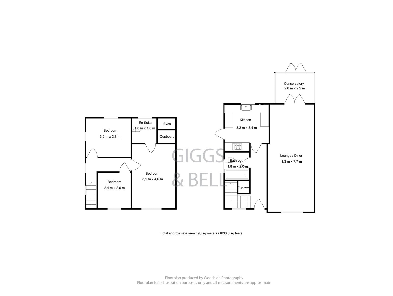 3 bed semi-detached house for sale in Forrest Crescent, Luton - Property Floorplan