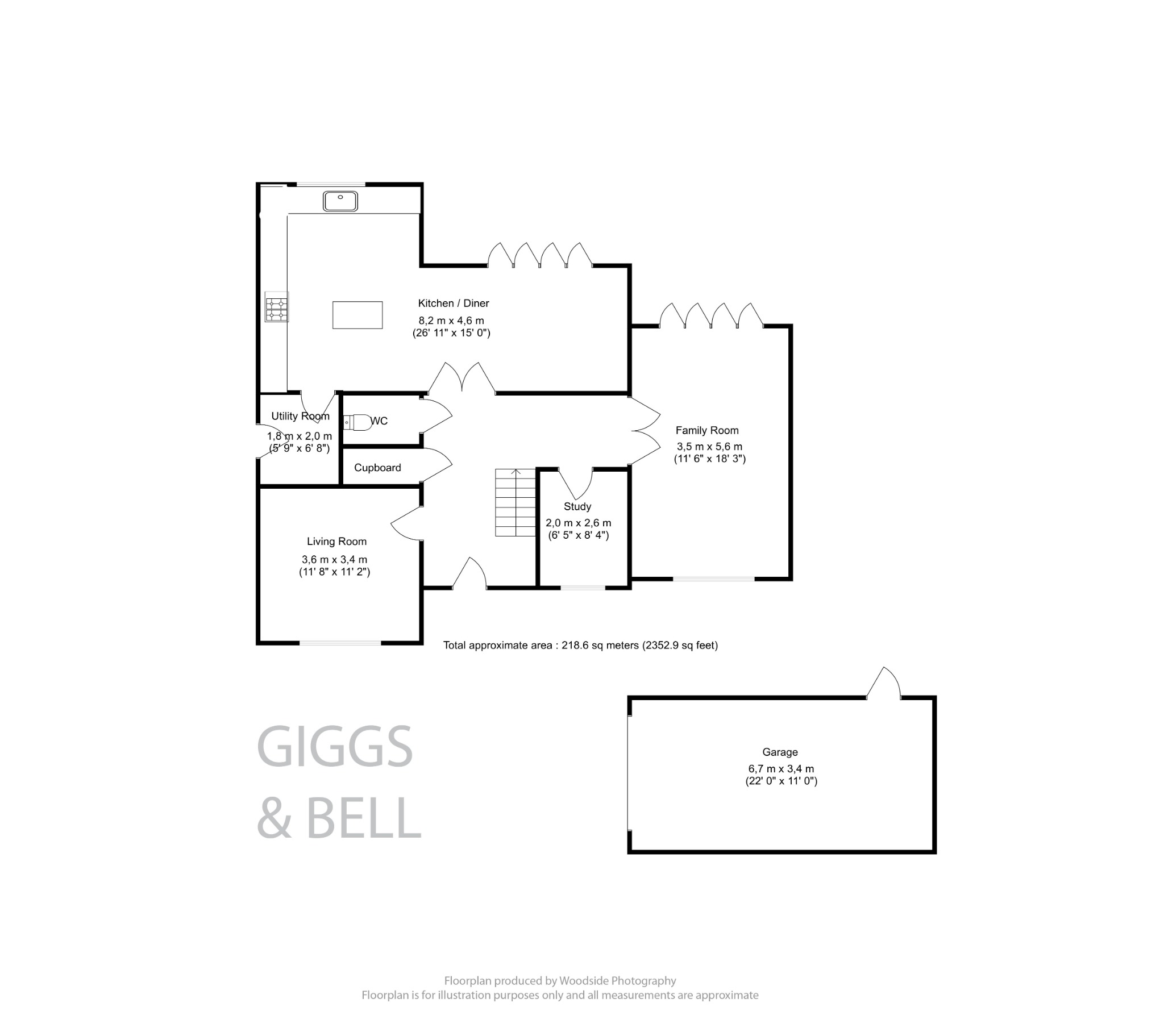 5 bed detached house for sale in Ryder Way, Bedford - Property Floorplan