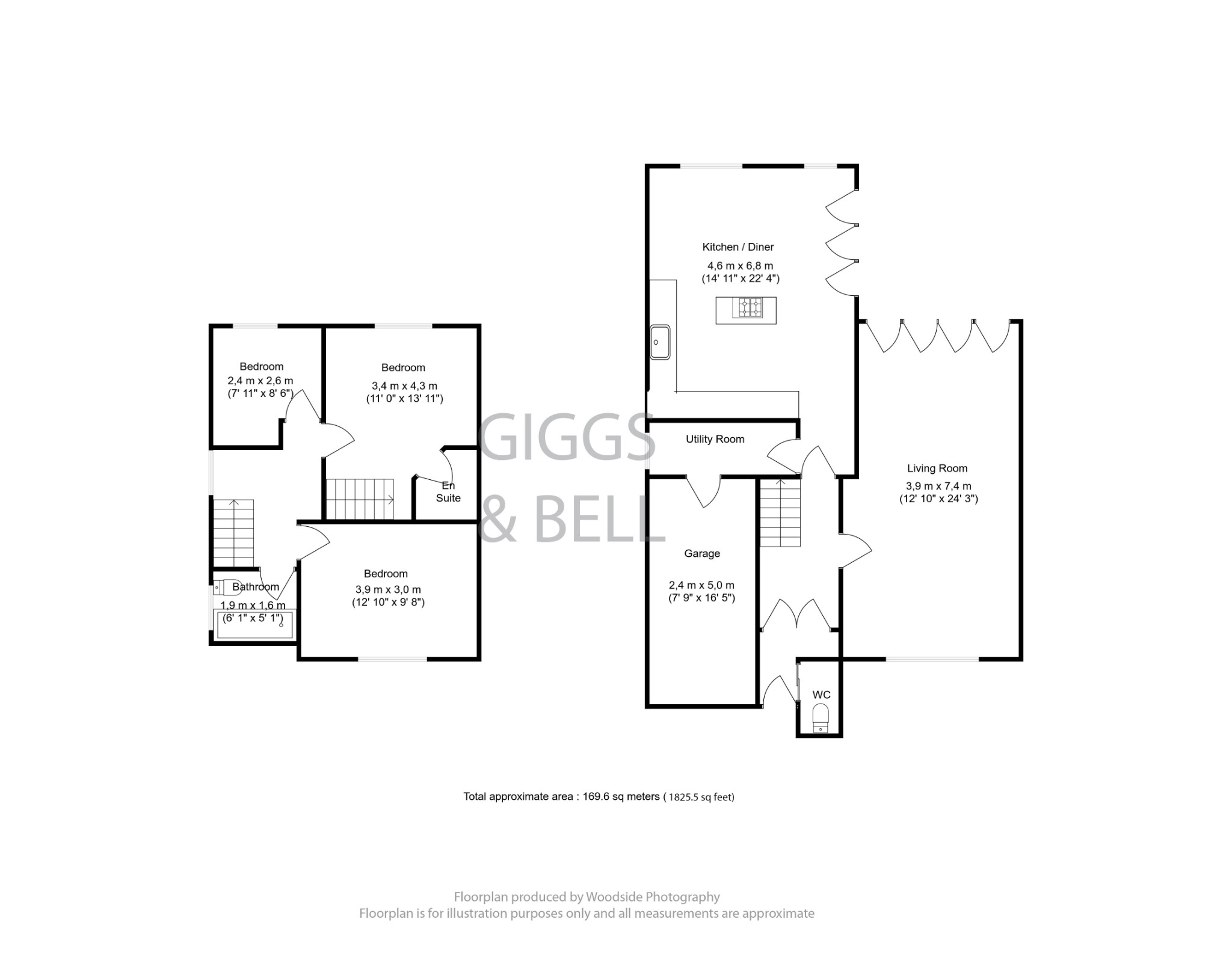 4 bed semi-detached house for sale in Bushmead Road, Luton - Property Floorplan