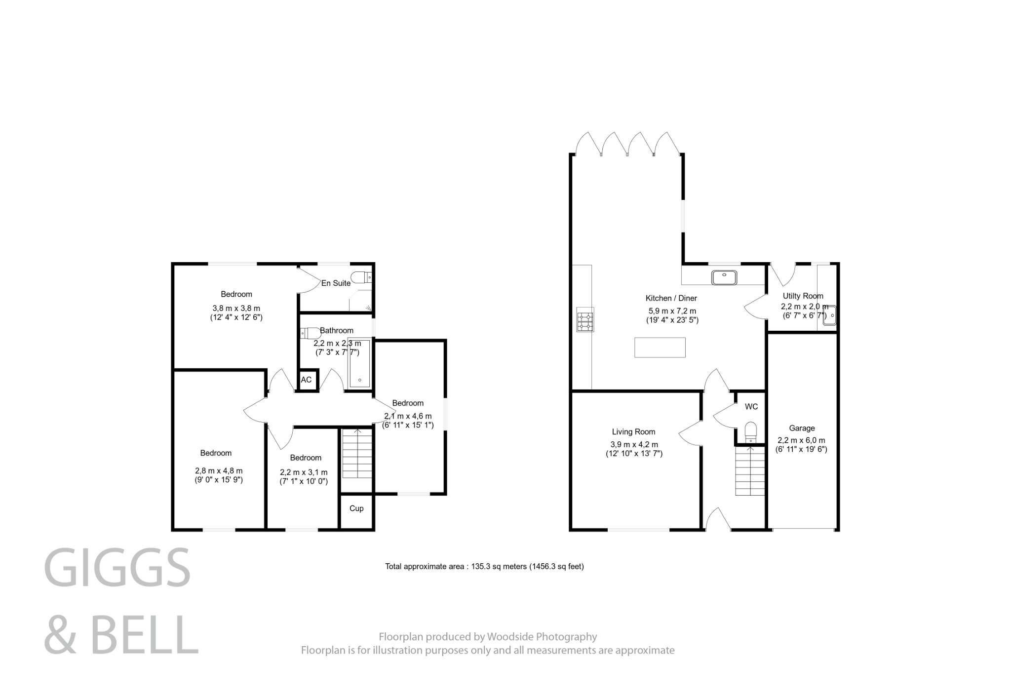4 bed detached house for sale in Perrymead, Luton - Property Floorplan