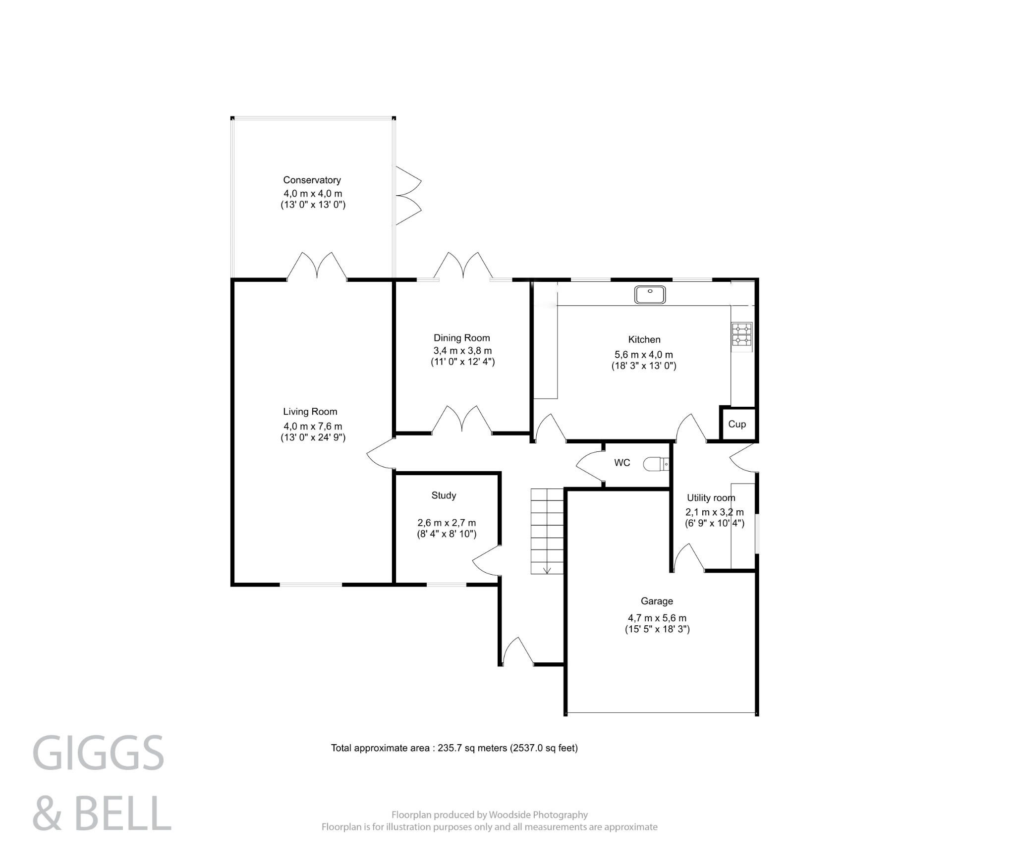 5 bed detached house for sale in Sunset Drive, Luton - Property Floorplan