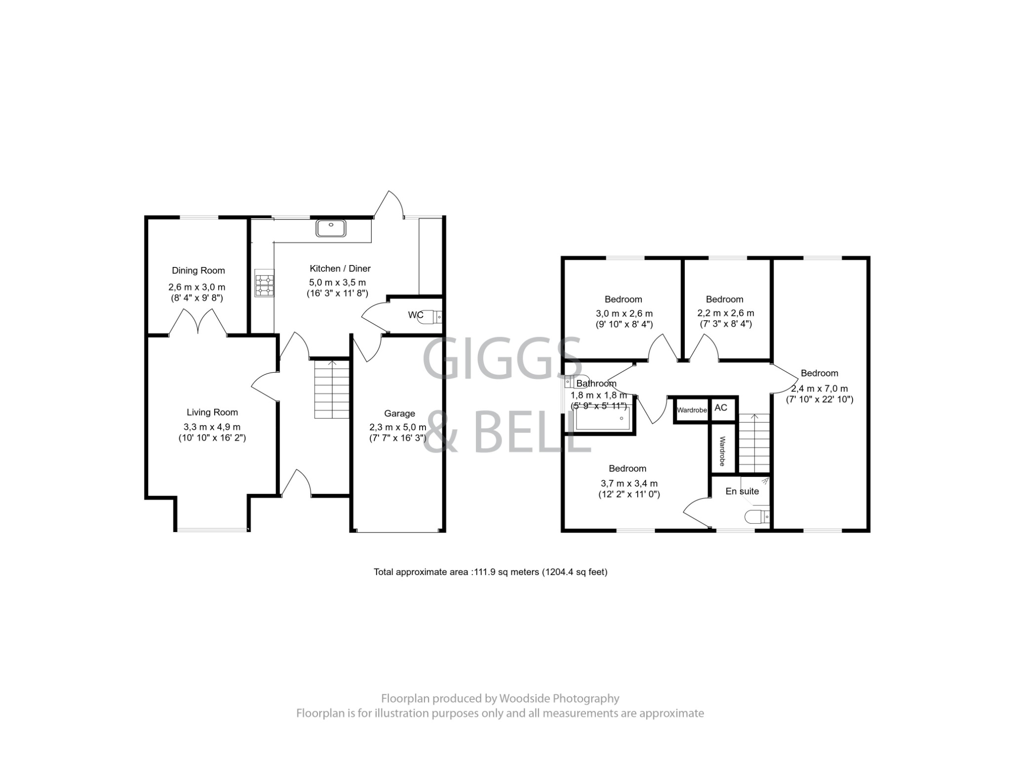 4 bed detached house for sale in Beckbury Close, Luton - Property Floorplan