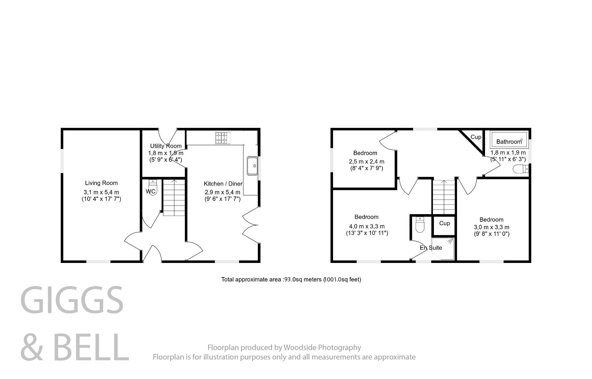 3 bed detached house for sale, Luton - Property Floorplan