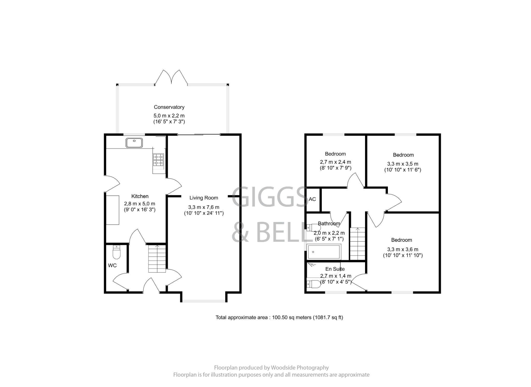 3 bed detached house for sale in Fernheath, Luton - Property Floorplan