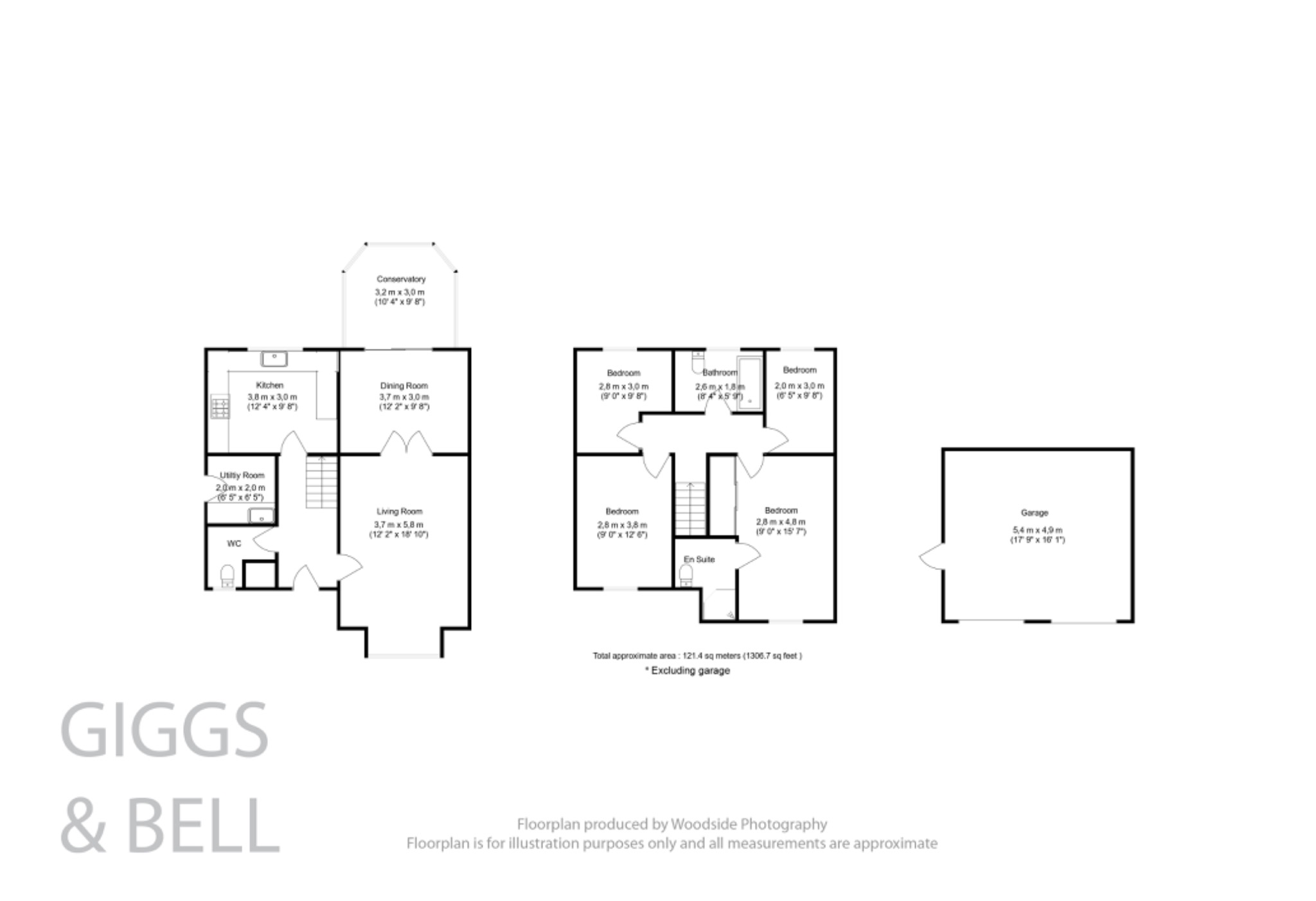 4 bed detached house for sale in Rochford Drive, Luton - Property Floorplan