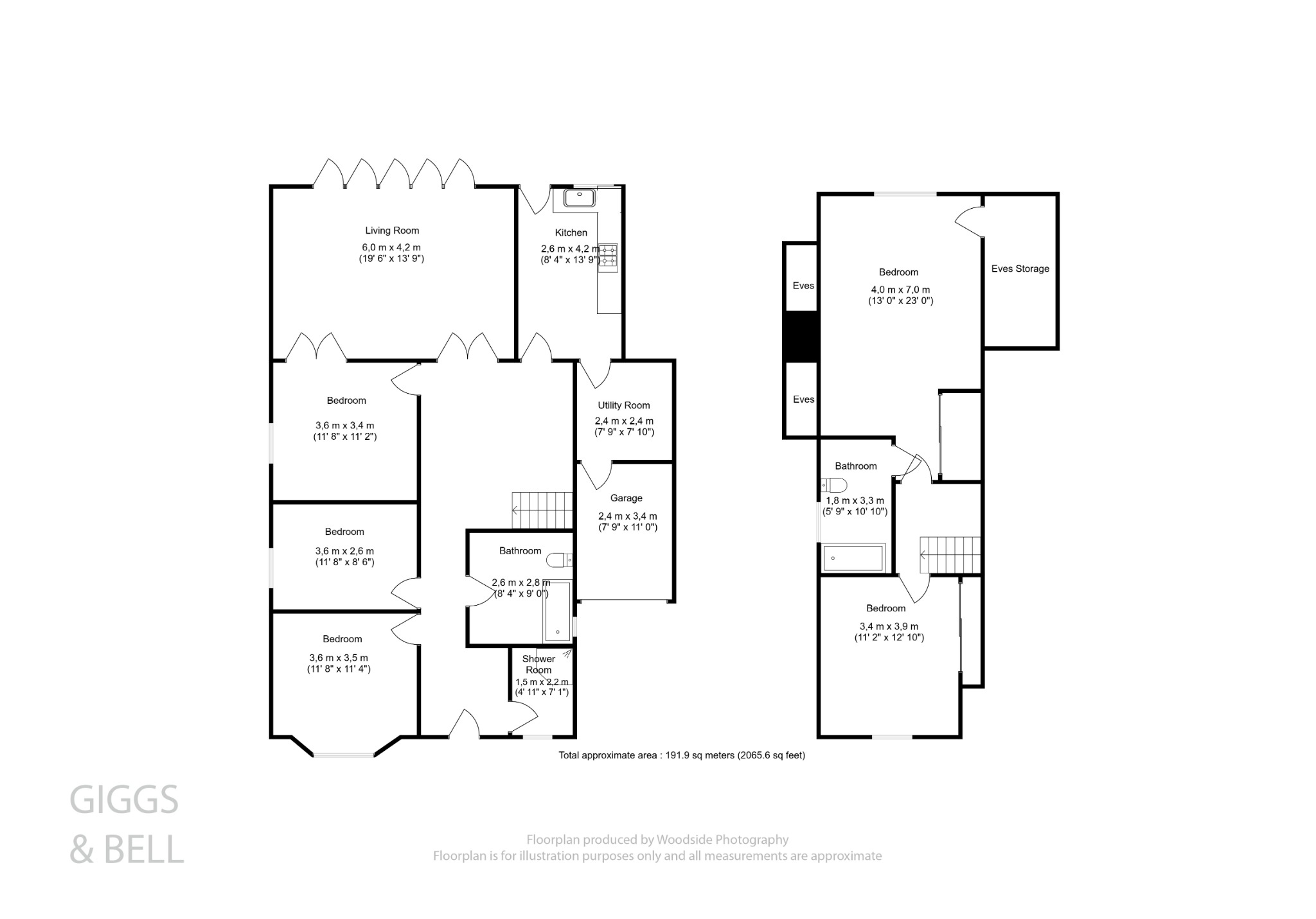 4 bed detached bungalow for sale in Barton Road, Bedfordshire - Property Floorplan