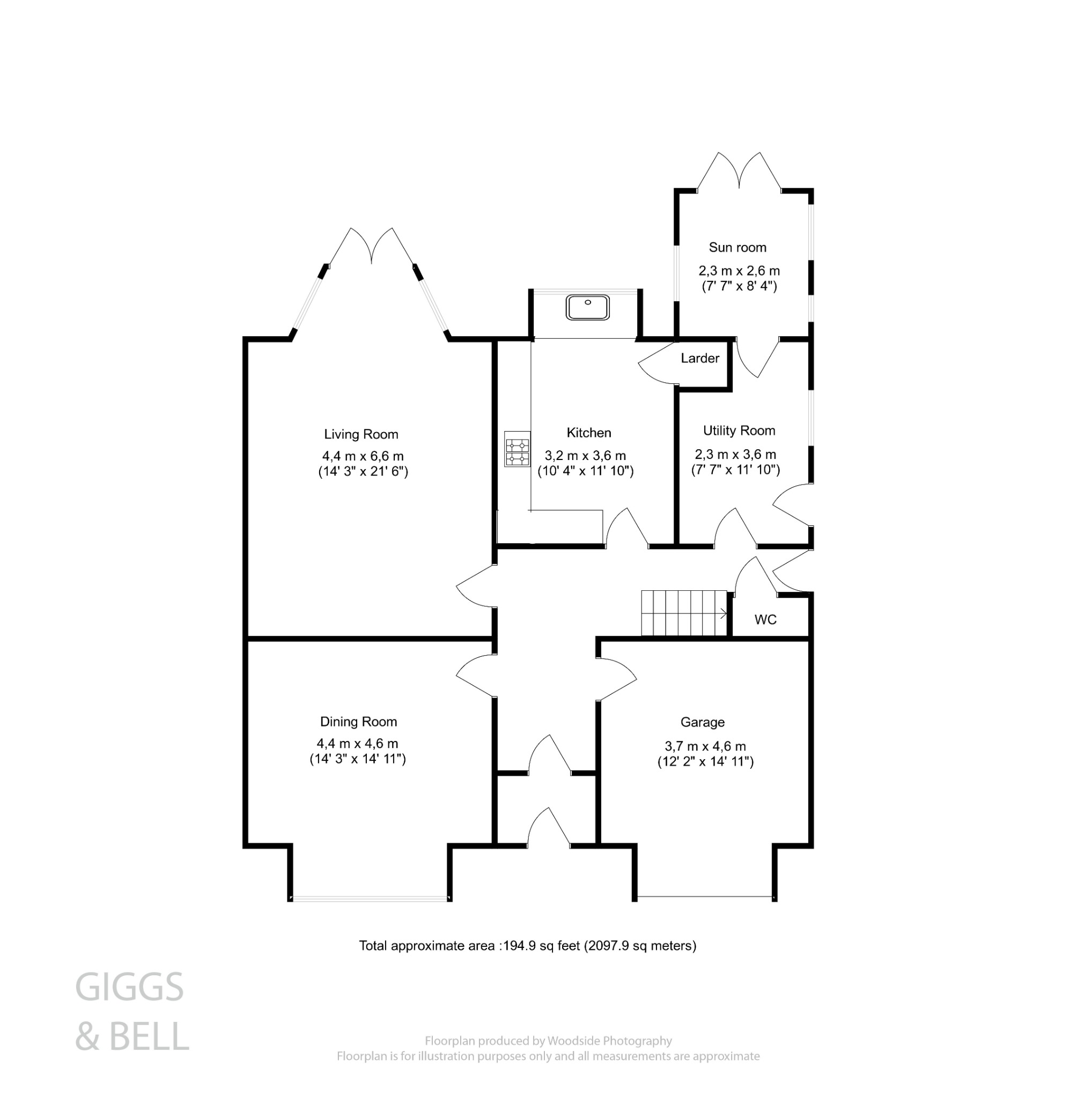 4 bed detached house for sale in Lansdowne Road, Luton - Property Floorplan