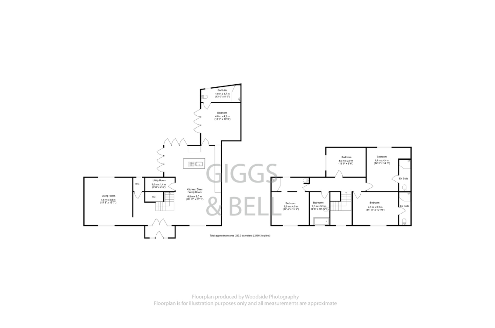 5 bed detached house for sale in Lammas Way, Bedford - Property Floorplan