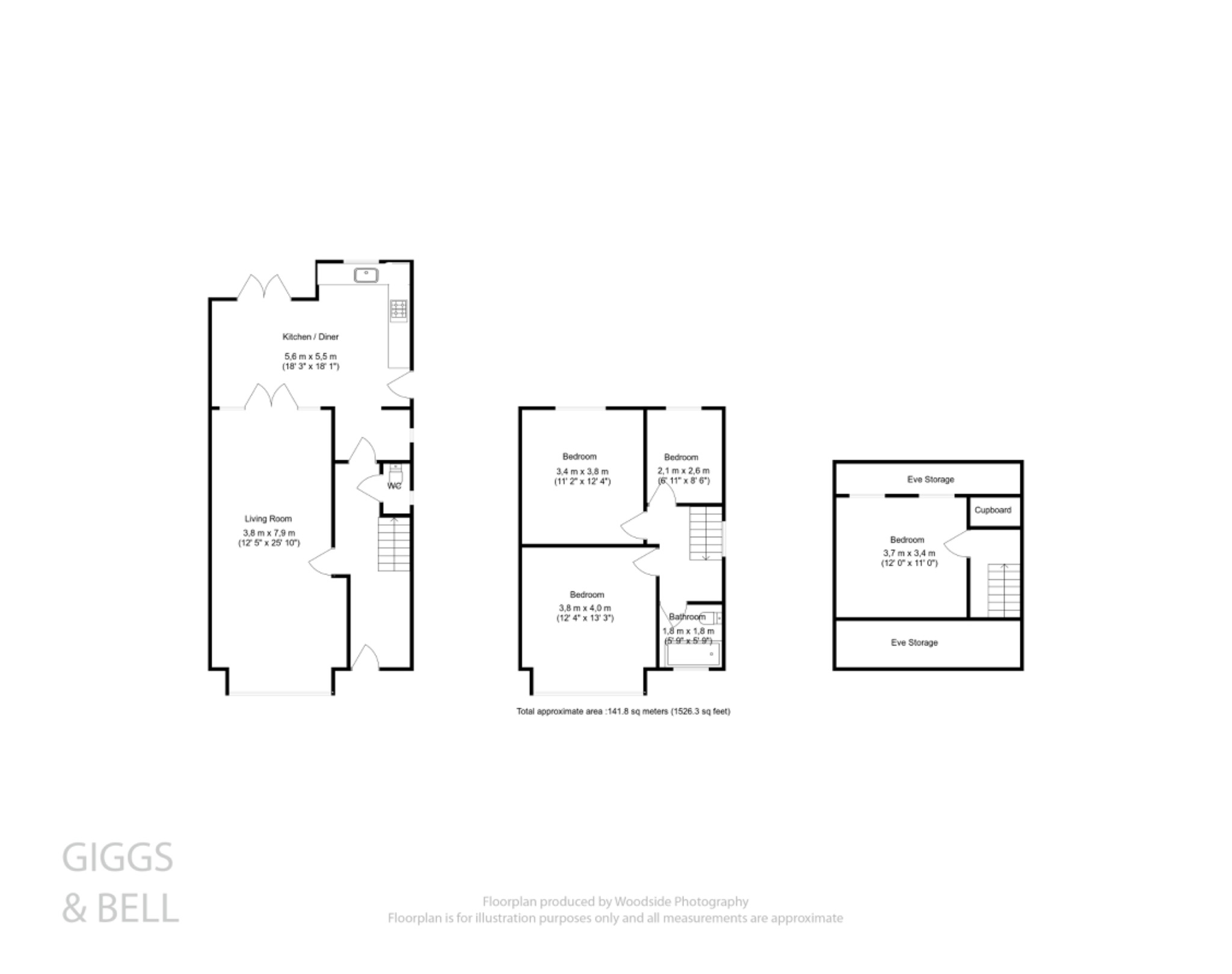 4 bed semi-detached house for sale in Ashcroft Road, Luton - Property Floorplan