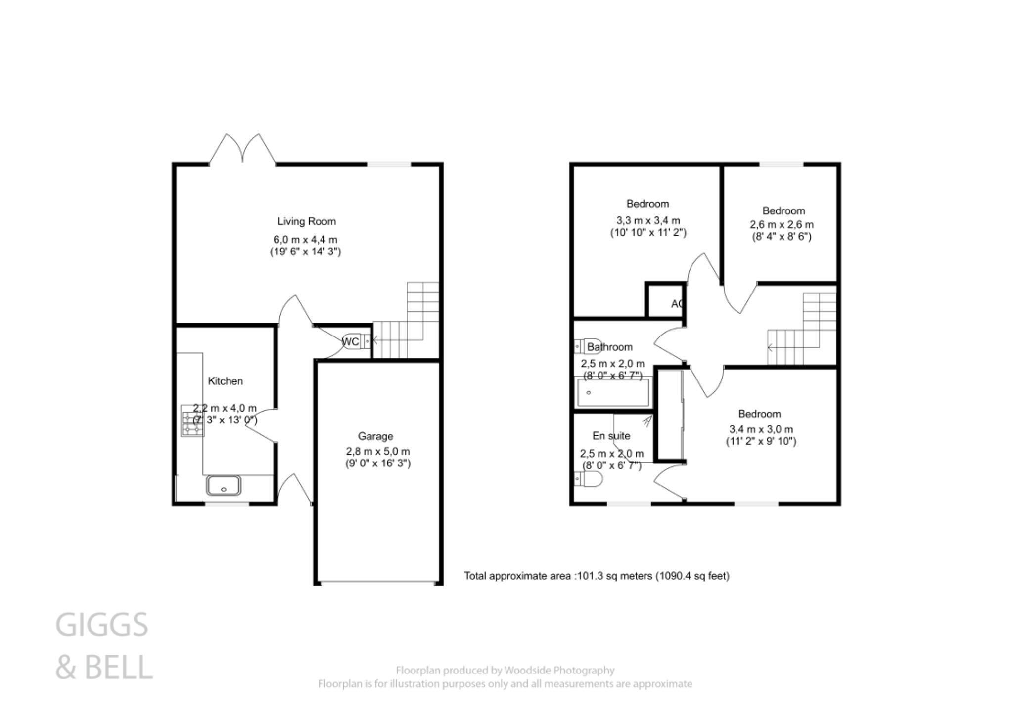 3 bed terraced house for sale in Whitwell Close - Property Floorplan