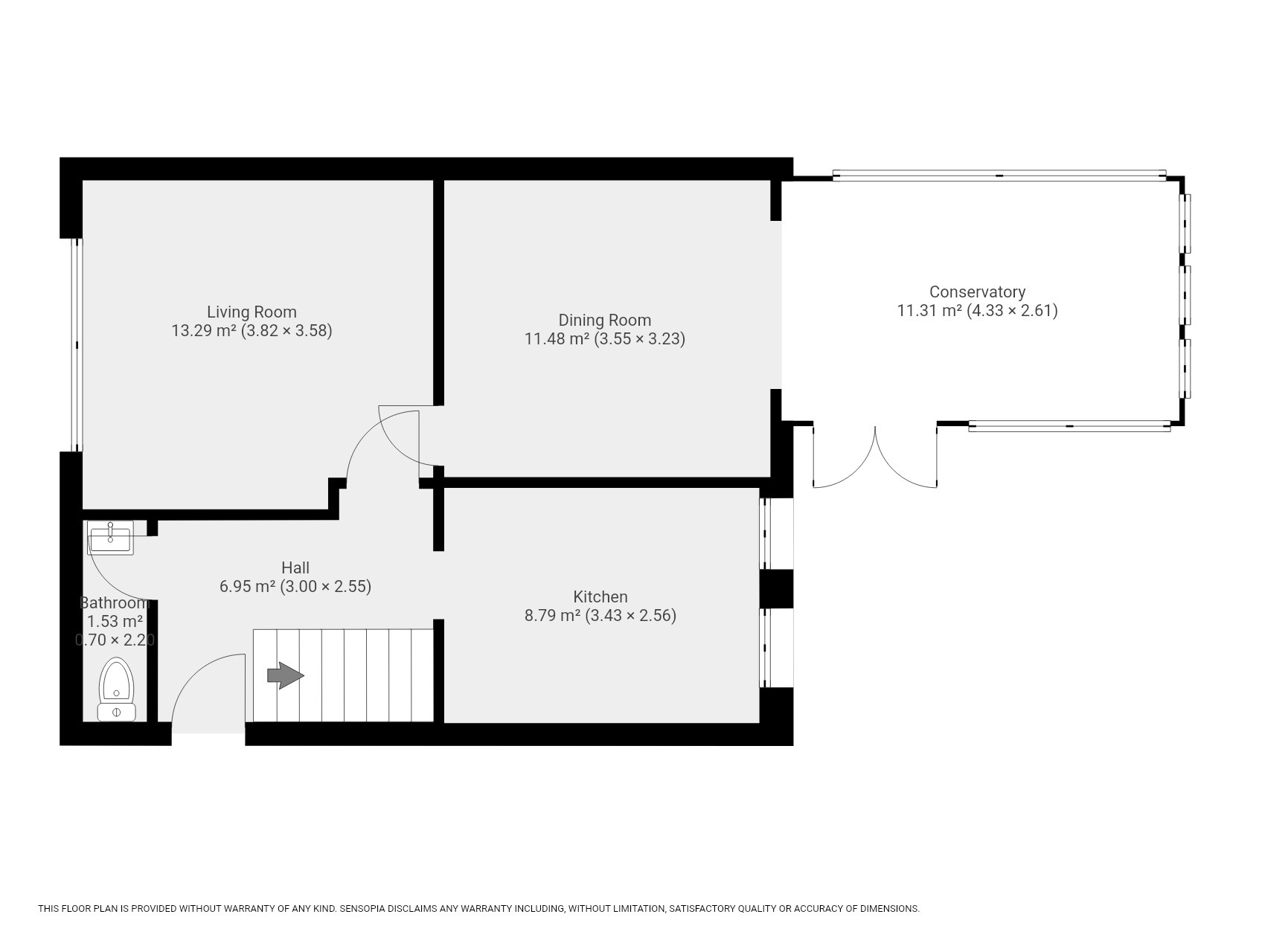 3 bed detached house for sale in Wordsworth Road - Property Floorplan