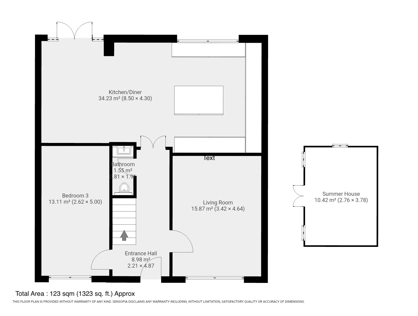 3 bed semi-detached house for sale in Water End Lane, Luton - Property Floorplan