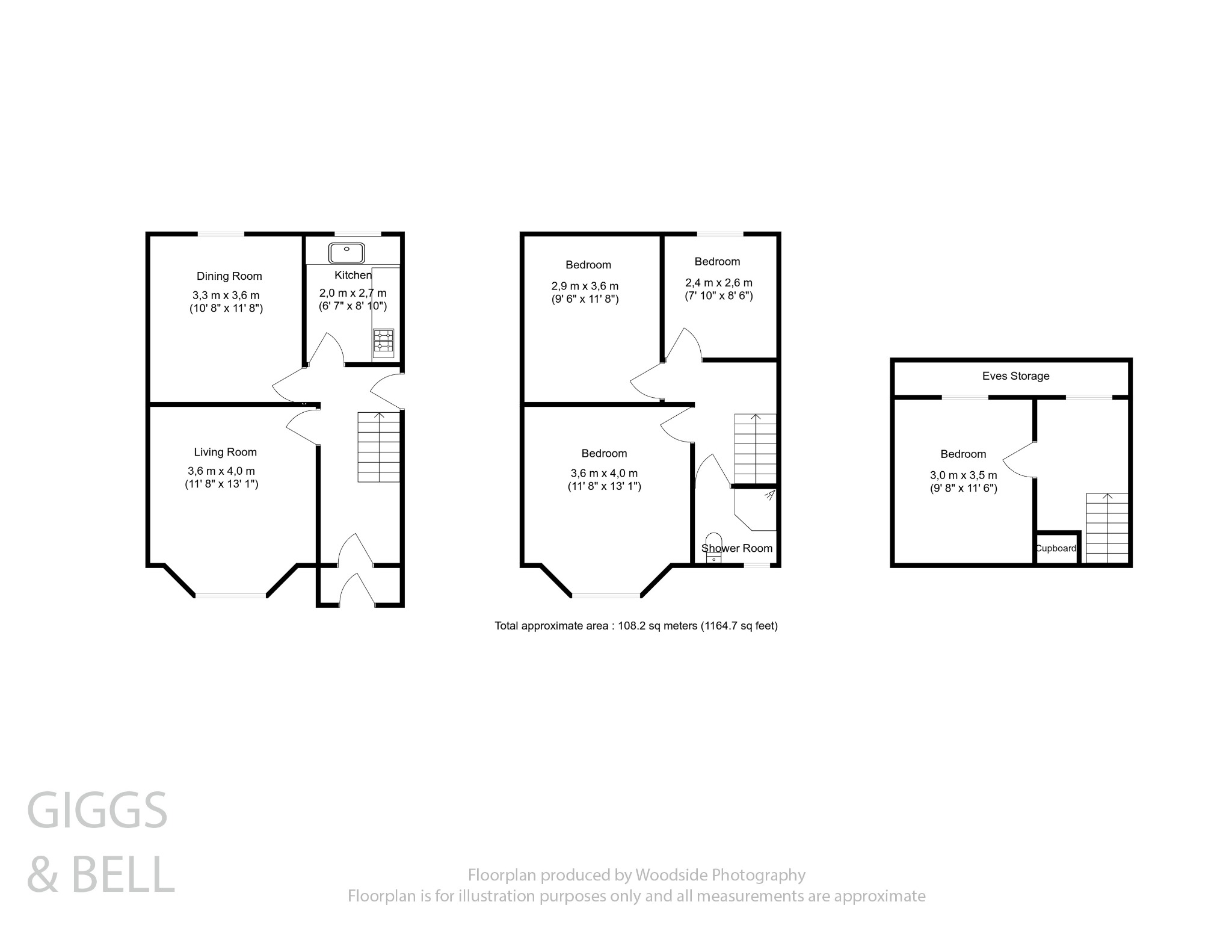 3 bed end of terrace house for sale in St Catherines Avenue, Luton - Property Floorplan