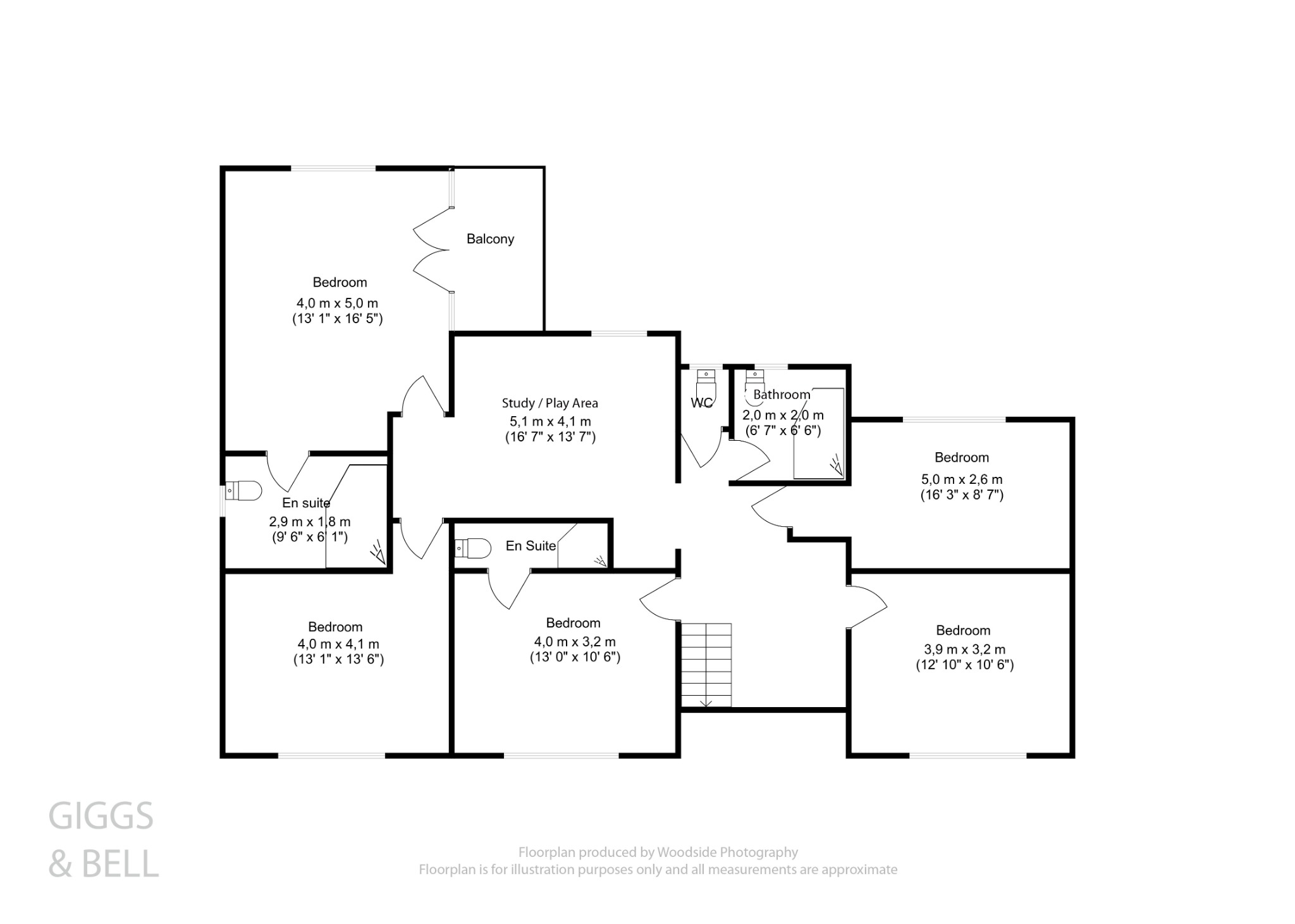 5 bed detached house for sale in Ludlow Avenue, Luton - Property Floorplan