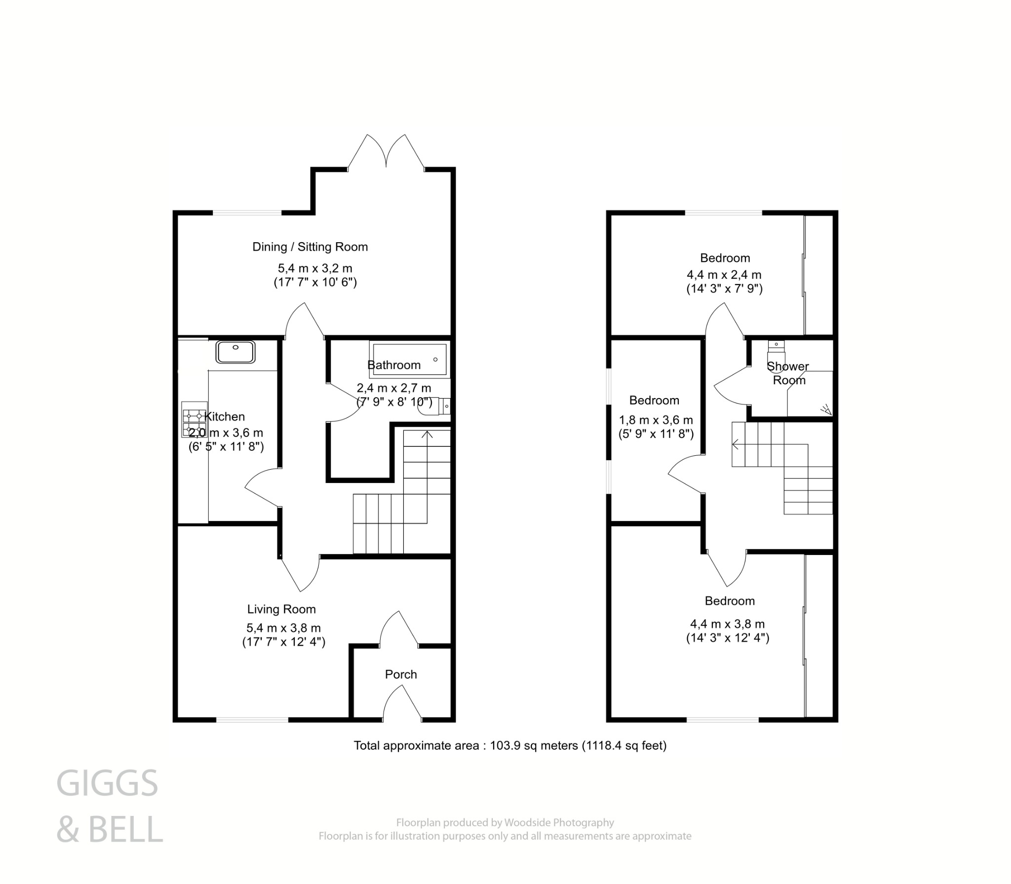 3 bed detached house for sale in Gooseberry Hill, Luton - Property Floorplan