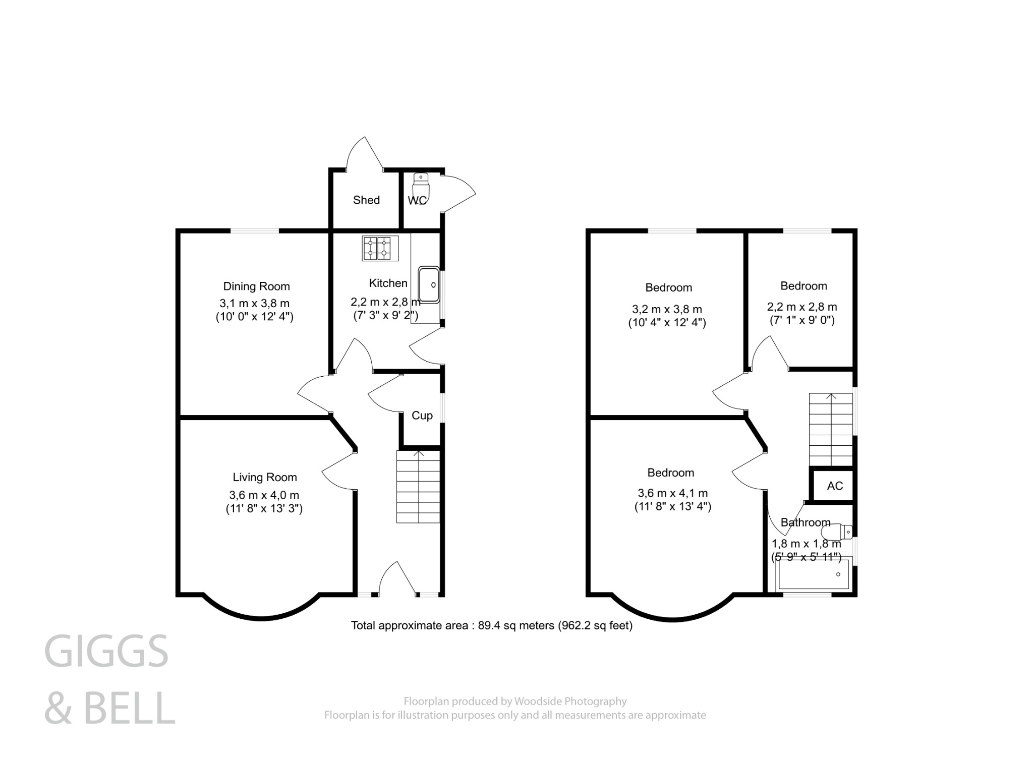 3 bed semi-detached house for sale in St Margarets Avenue, Luton - Property Floorplan