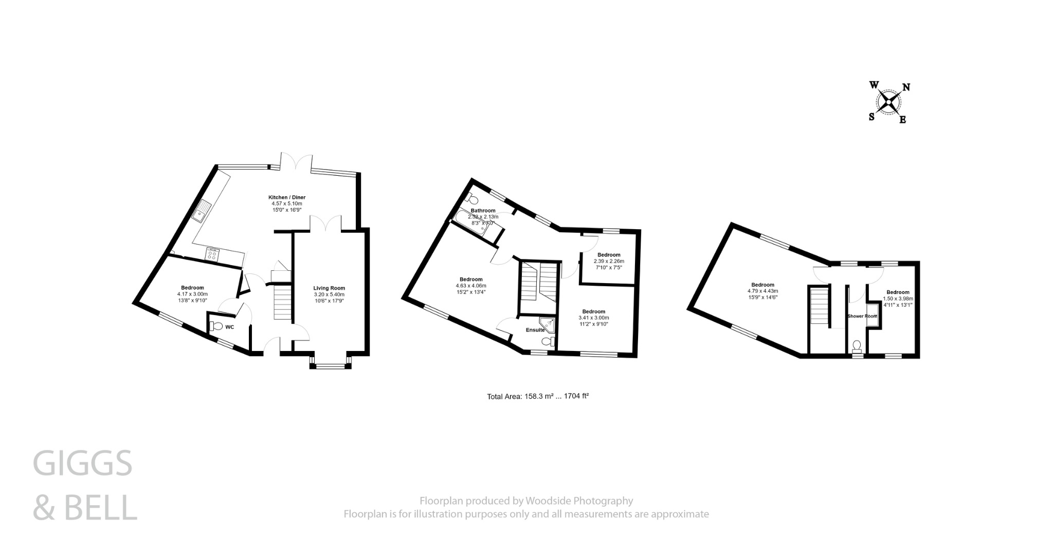 6 bed terraced house for sale in Morgan Close, Luton - Property Floorplan