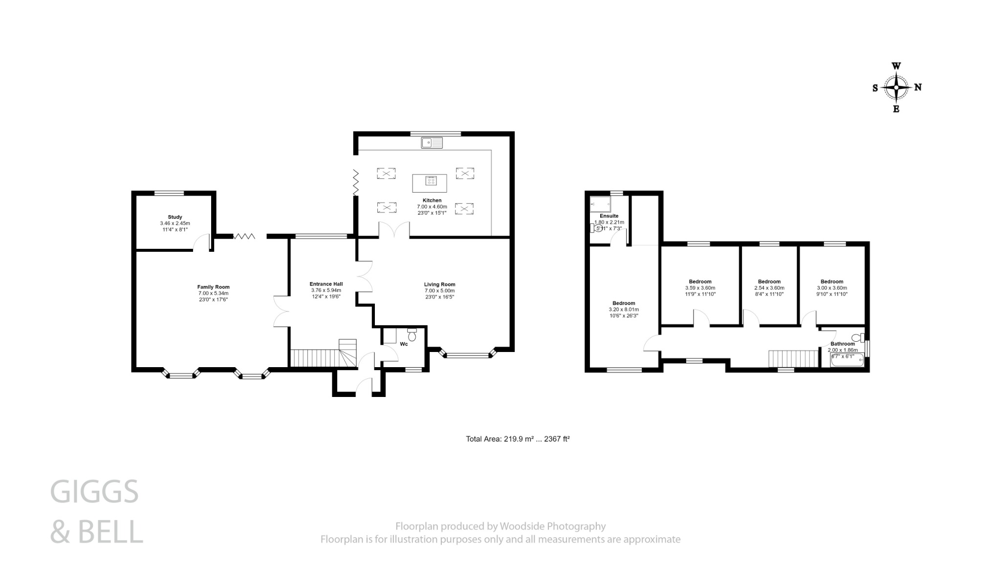 4 bed detached house for sale in Old Bedford Road, Luton - Property Floorplan