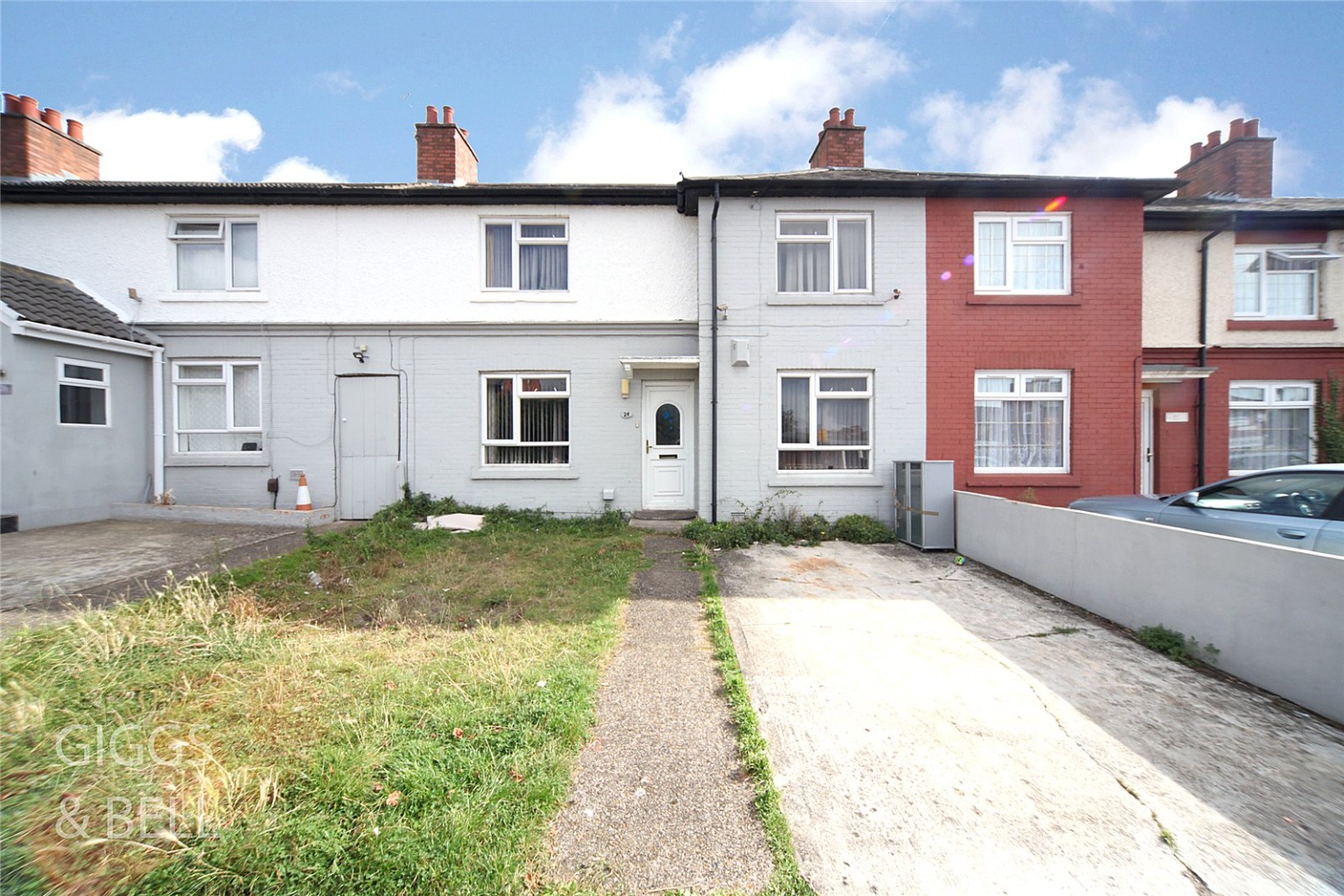 3 bed terraced house for sale in Denbigh Road, Luton, LU3 