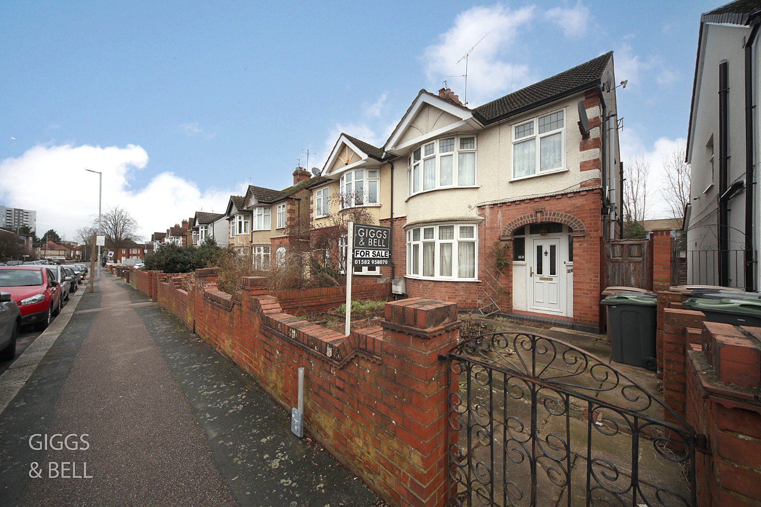 3 bed semi-detached house for sale in Park Street, Luton, LU1 