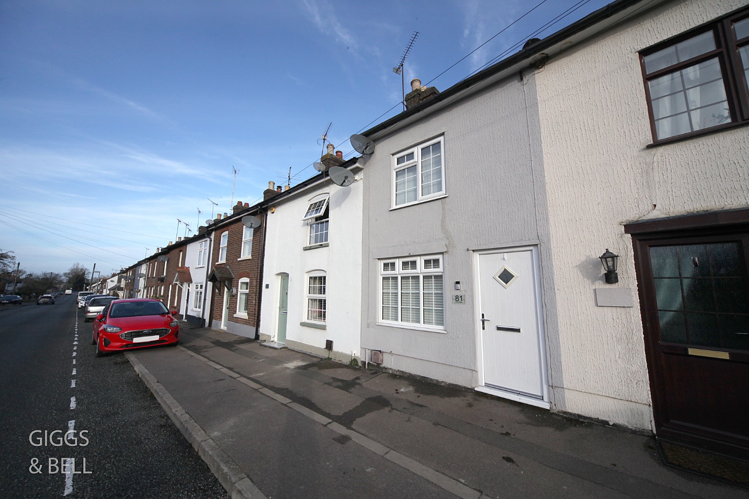 2 bed terraced house for sale in Front Street, Luton, LU1 