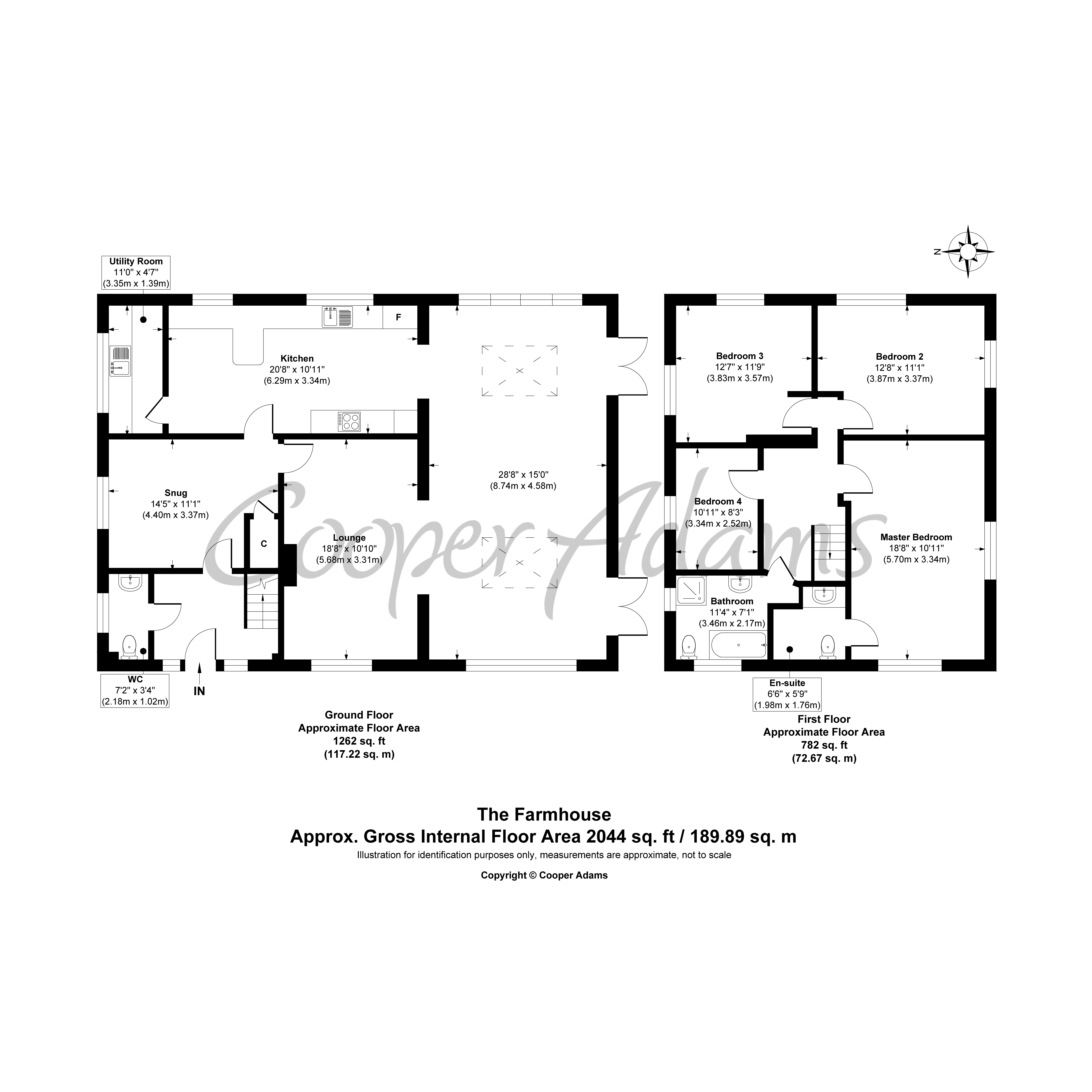 4 bed house to rent in Swallows Gate, Angmering - Property floorplan