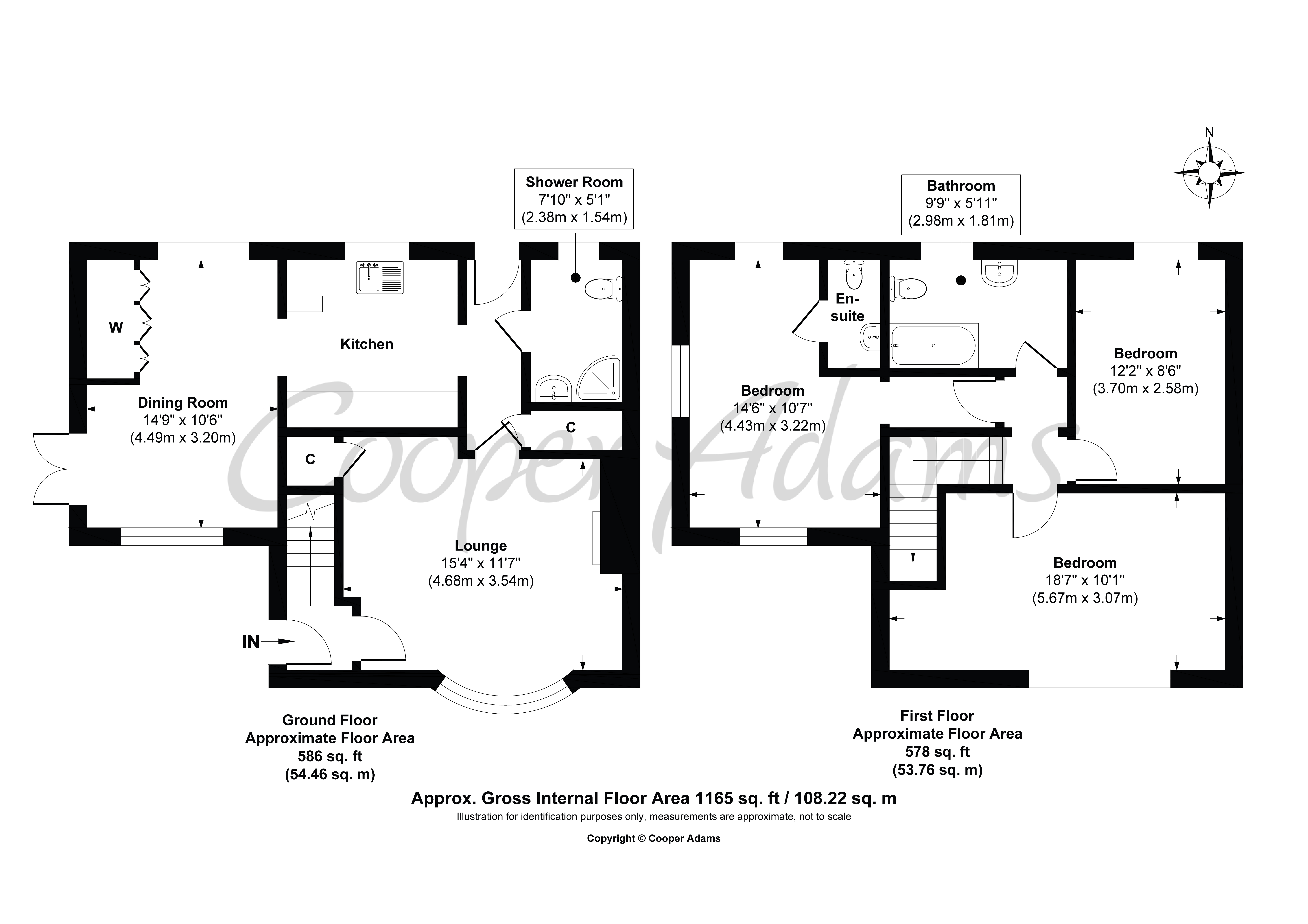 3 bed house for sale in Clapham Common, Clapham - Property floorplan
