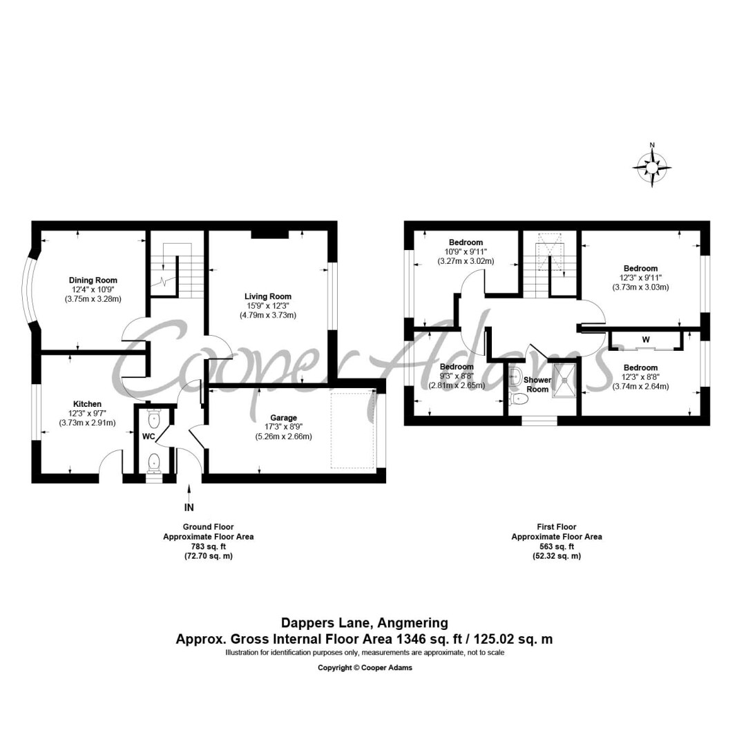 4 bed house for sale in Dappers Lane, Angmering - Property floorplan