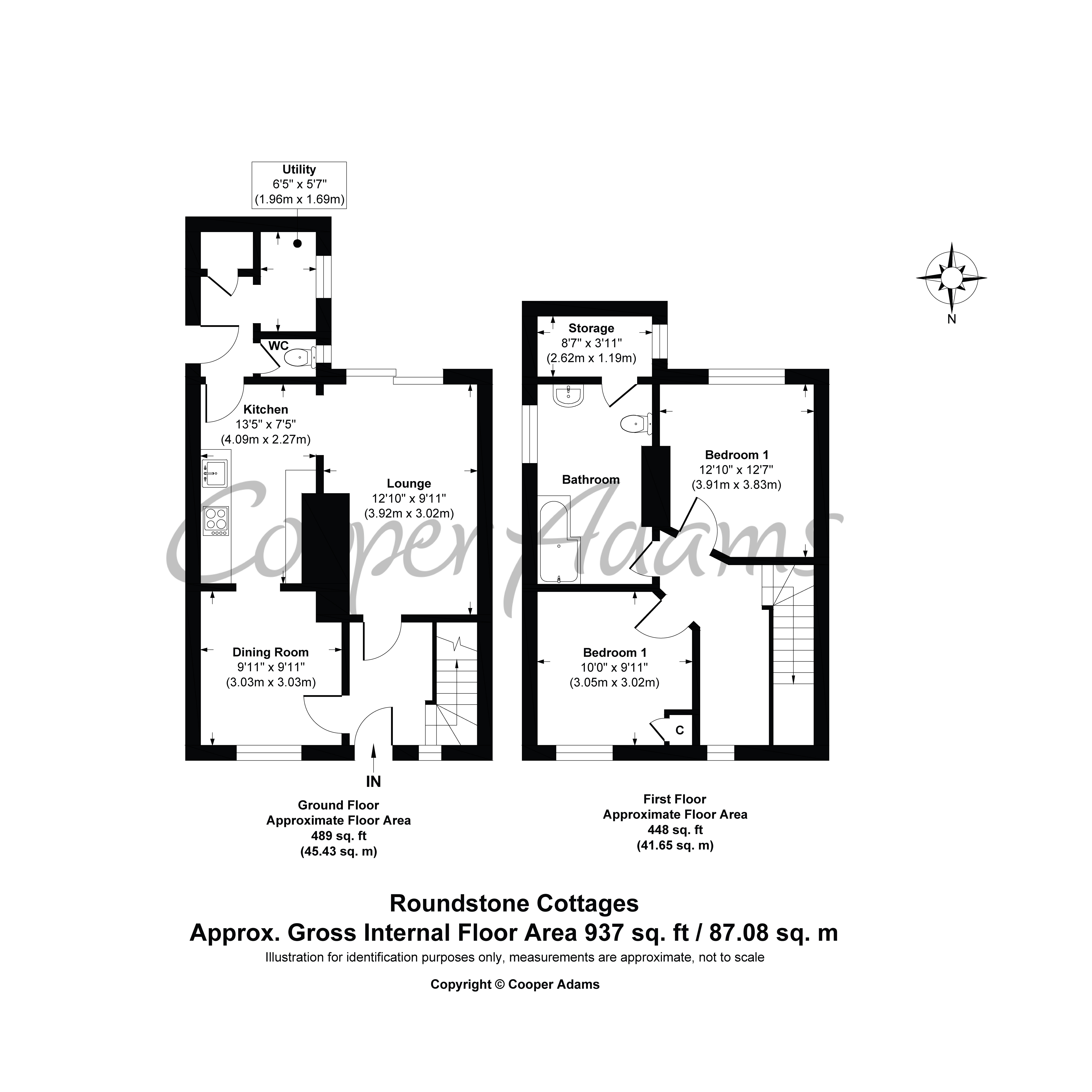 2 bed house to rent in Littlehampton Road, Ferring - Property floorplan